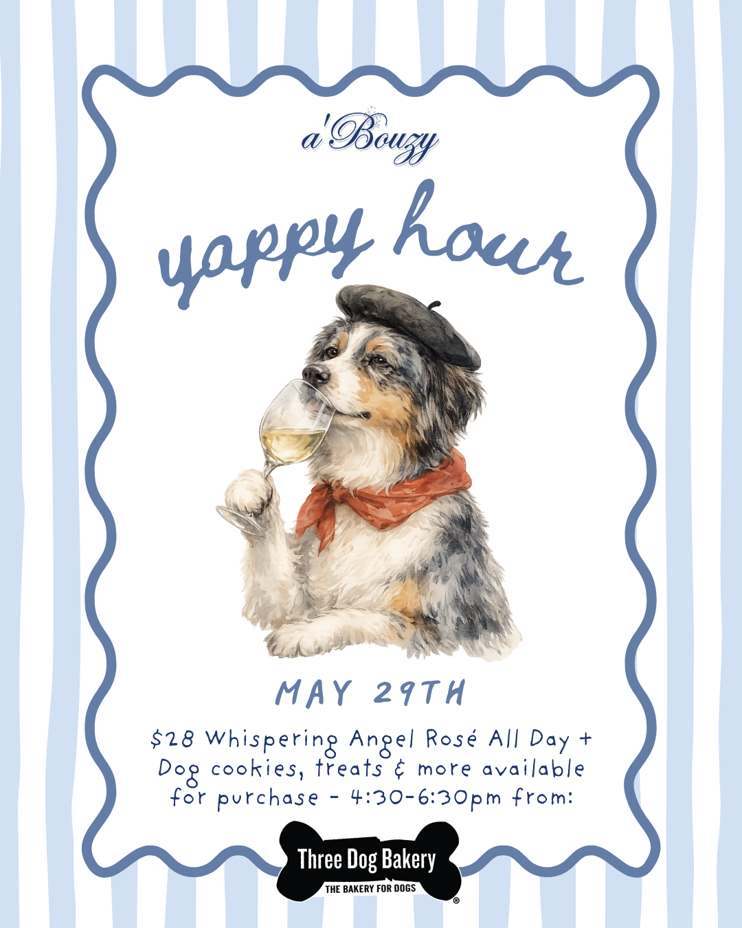 Yappy Hour at a'Bouzy