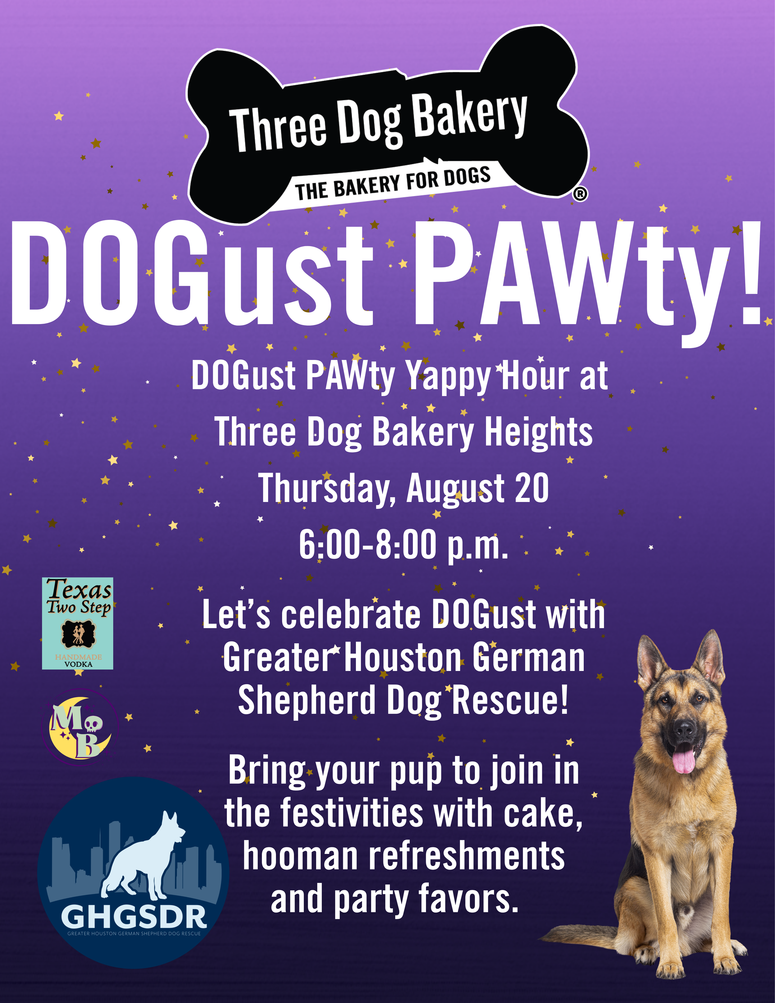 DOGust Yappy Hour with GHGSDR