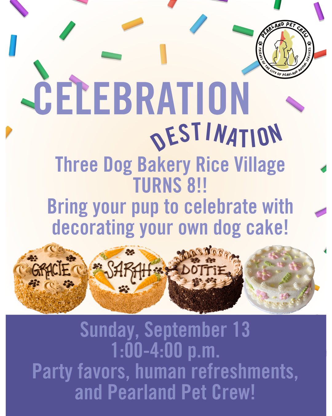 Rice Village 8th Anniversary Pawty!