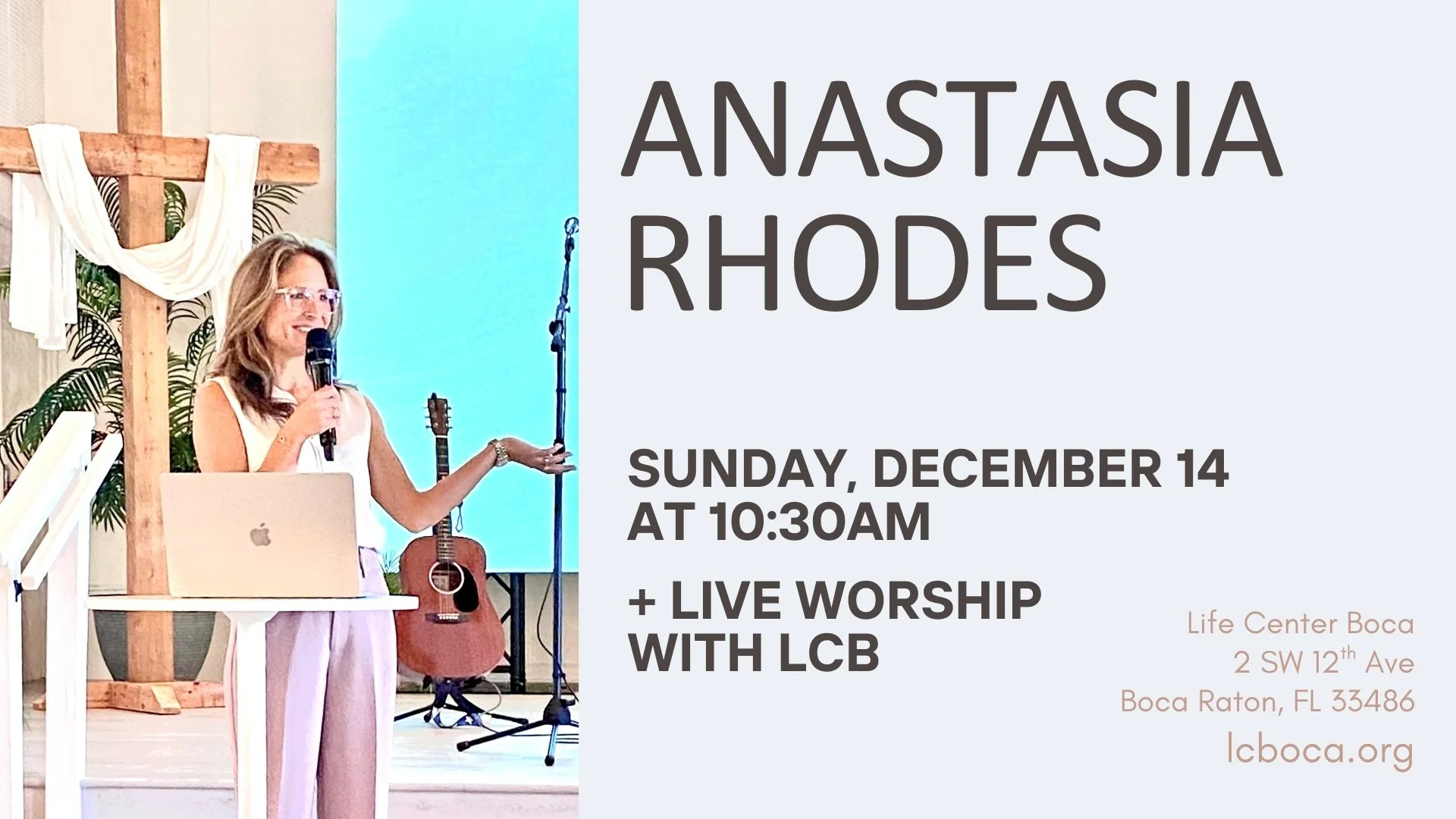Special Speaker: Anastasia Rhodes