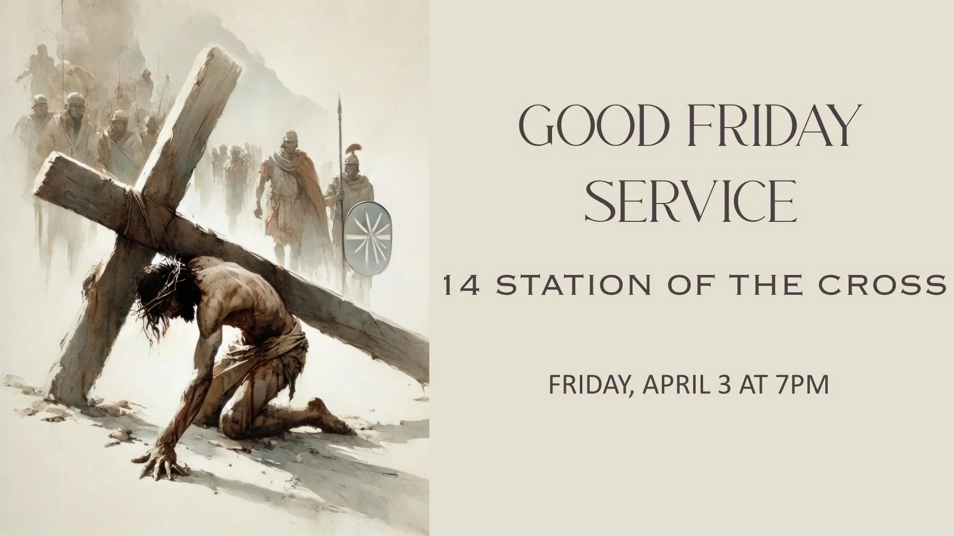 GOOD FRIDAY SERVICE