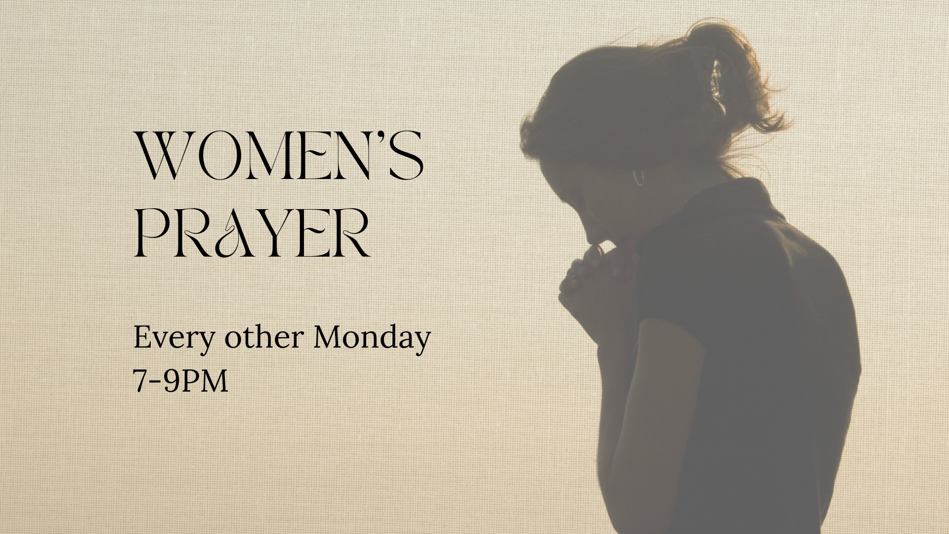 WOMEN’S PRAYER