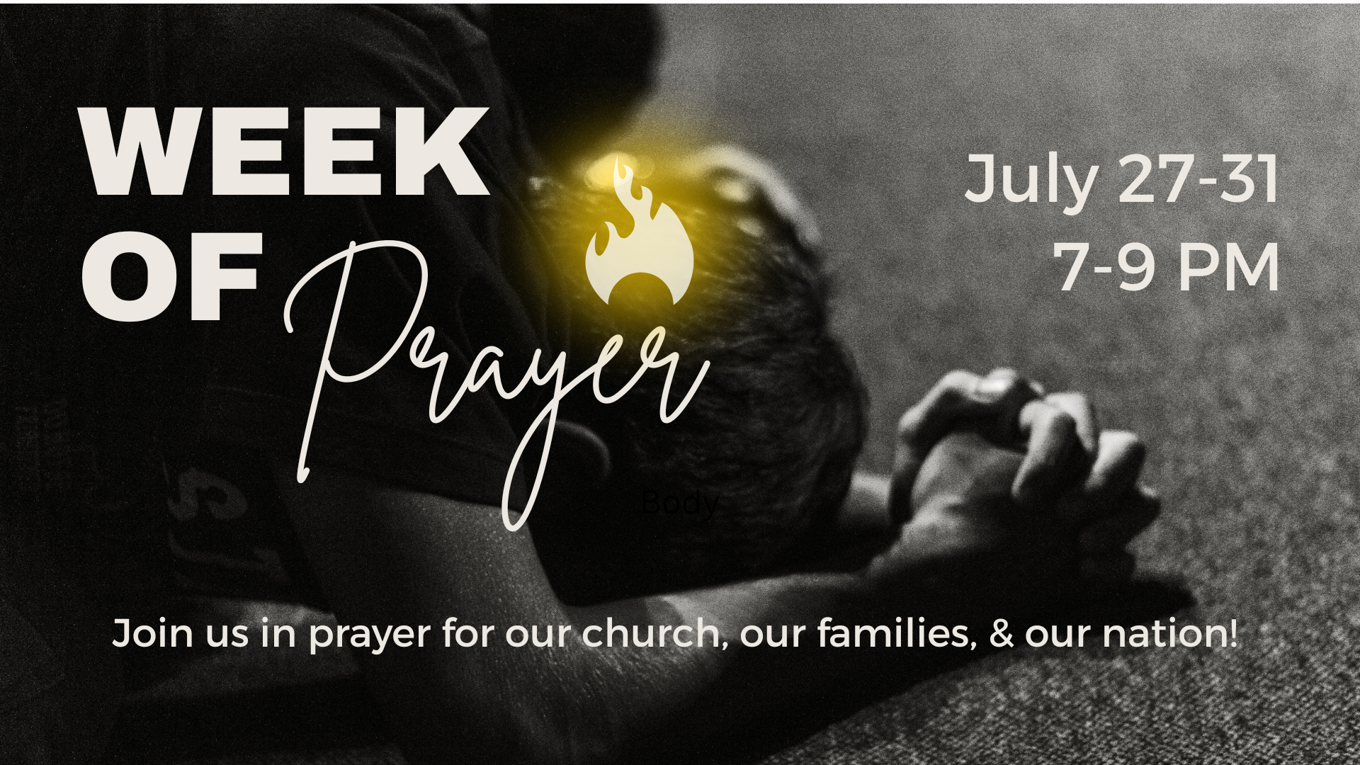 WEEK OF PRAYER