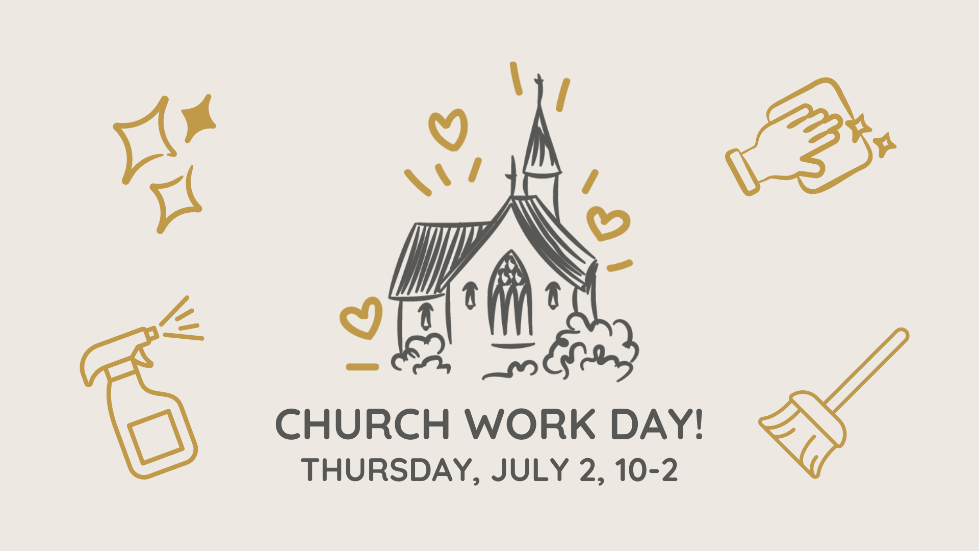 CHURCH WORK DAY