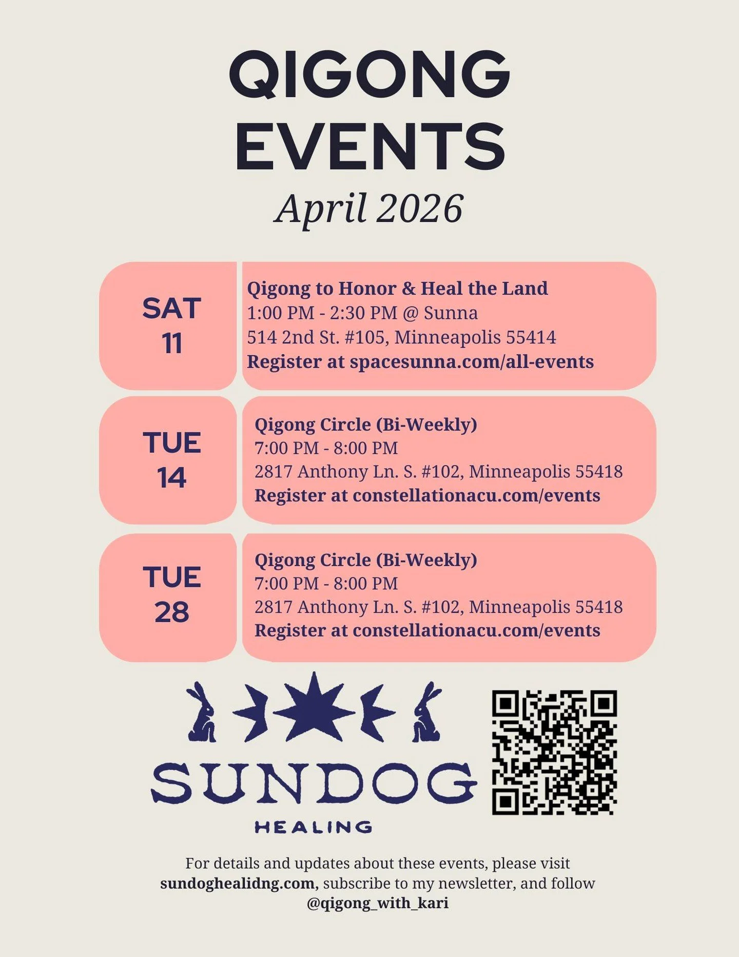 @qigong_with_kari @spring_forest_qigong @constellationacu @space_sunna 
I am grateful for all of you. Thank you for showing up with your time and energy, contributing to group healing and community practice. It is my privilege to share @spring_forest