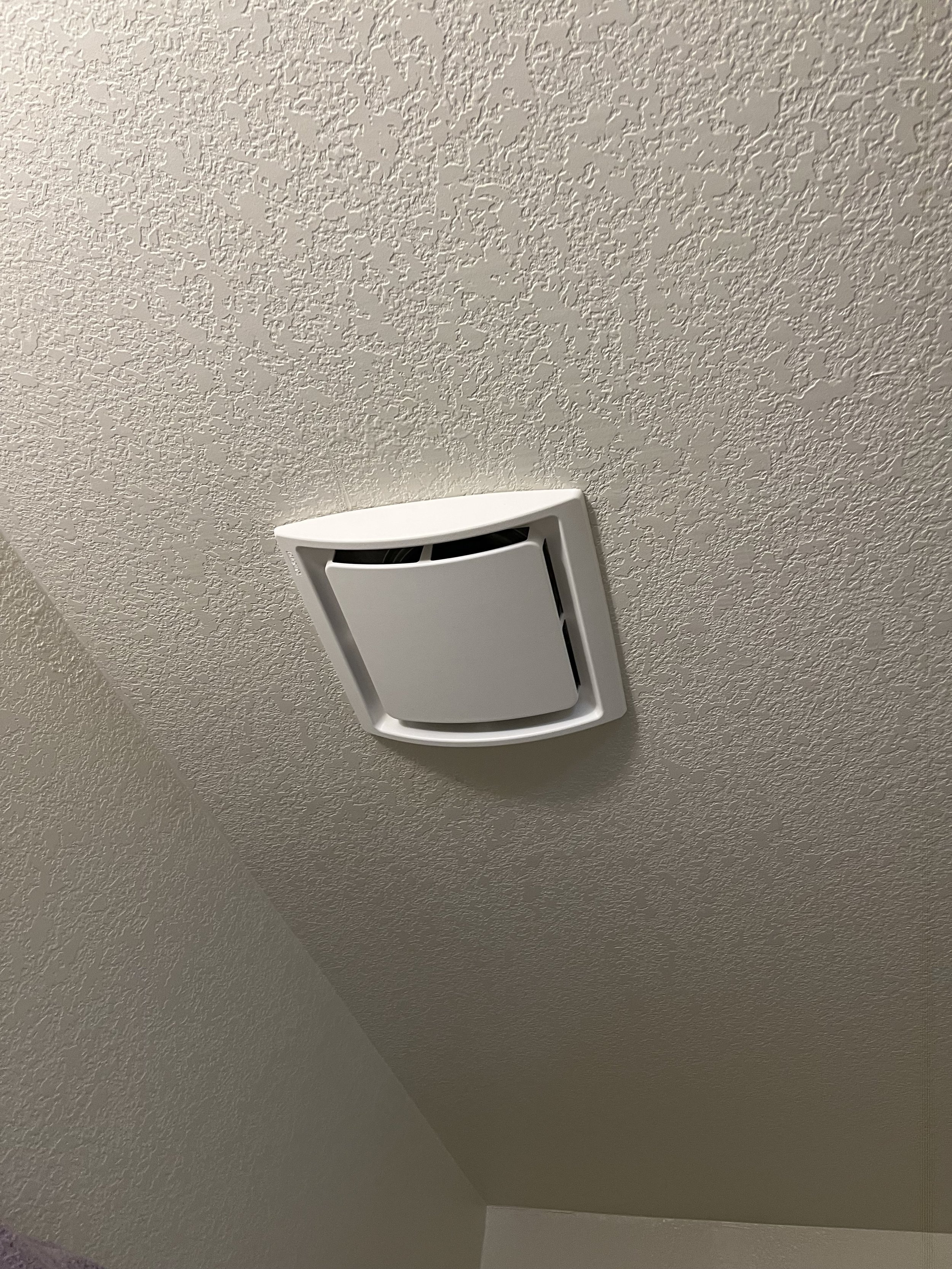 Bathroom fan installation