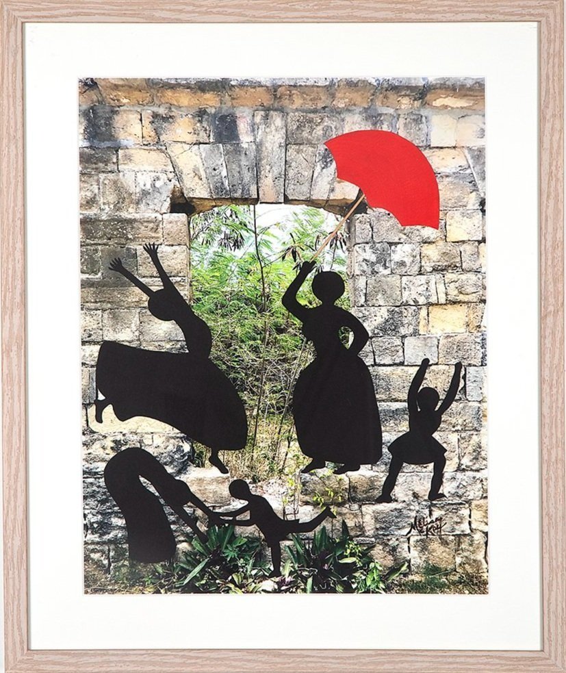 Rambling at the Ruins, 2021
Digital Photogrpahic Print, Mixed Media, on Canvas, 18 x 14