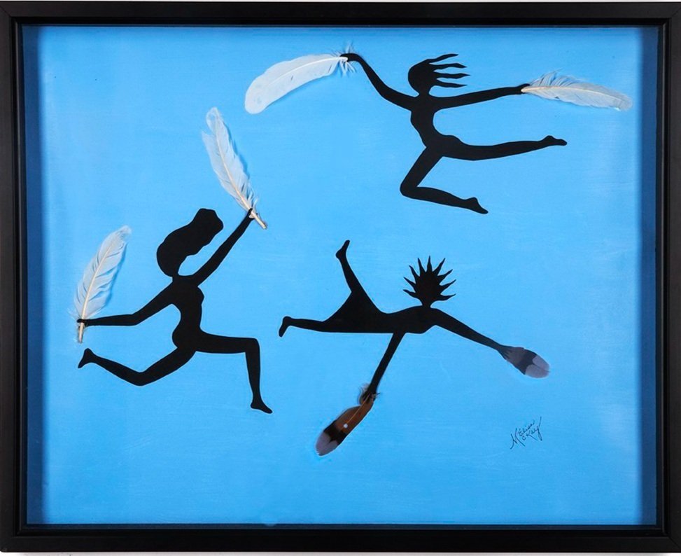 Edges, 2010
Mixed Media, Acrylic, on Paper
20 x 24