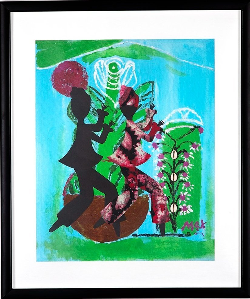 Me and My Shadow, 2021
Digital Print of Ogese T. McKay Painting, Mixed Media, Collage, on Canvas
20 x 16