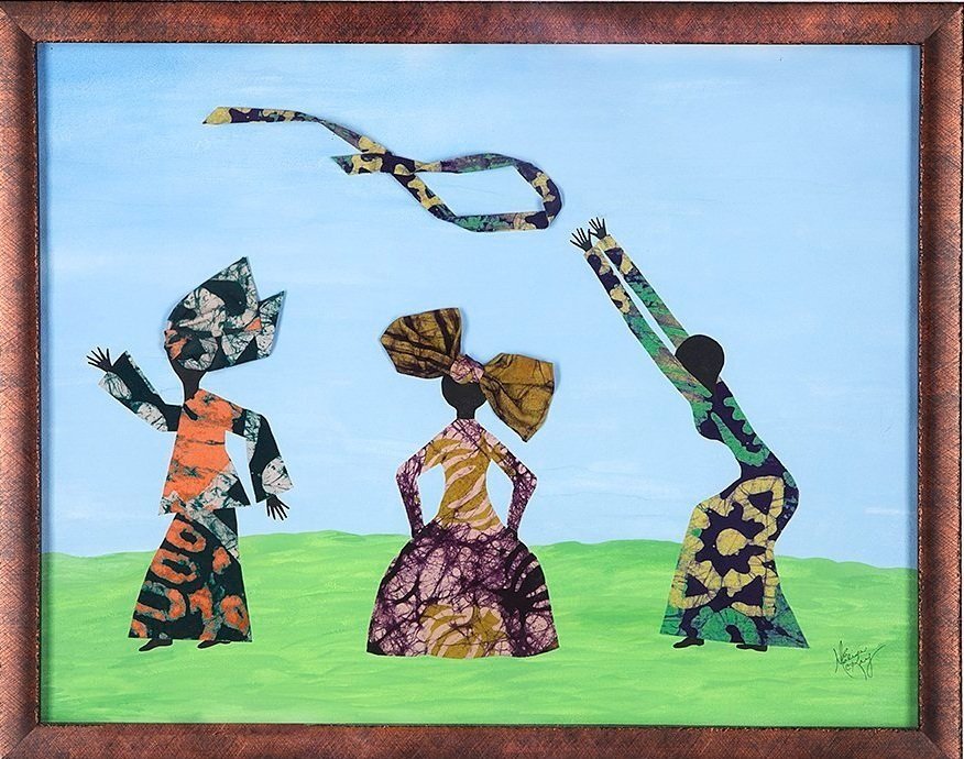 It Might as Well be Spring, 2008
Collage, Gouache on Paper, 18 x 24