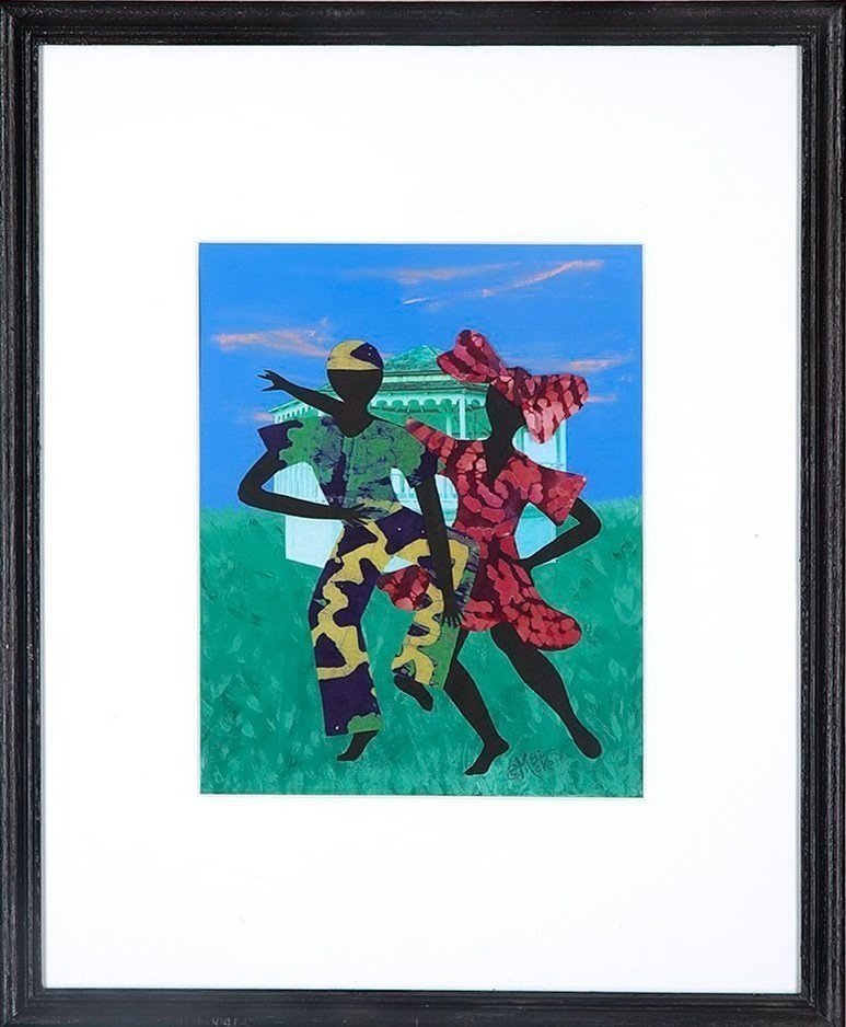 Jumpin' at the Bandstand, 2011
Mixed Media, Acrylic, on Paper
14 x 11 x 1/2