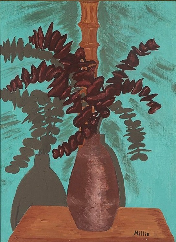 Eucalyptus in a Crock, 1969
Oil on Canvas Board, 16 x 12