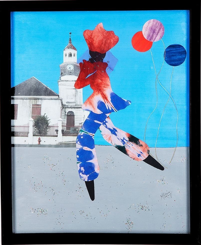 Celebration Time, 2012
Mixed Media, Collage, on Paper
20 x 16 x 1/2