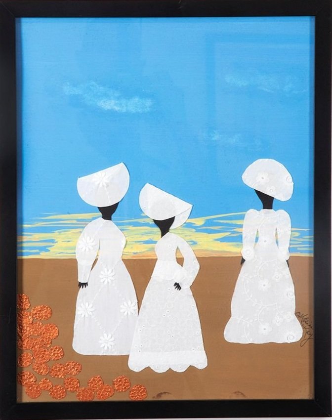 Daughters of the Dawn, 2016
Mixed Media, Collage, on Paper, 20 x 16