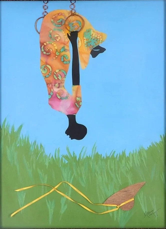 Stolen Moments, 2008
collage, mixed media, acrylic, on paper
20 x 16