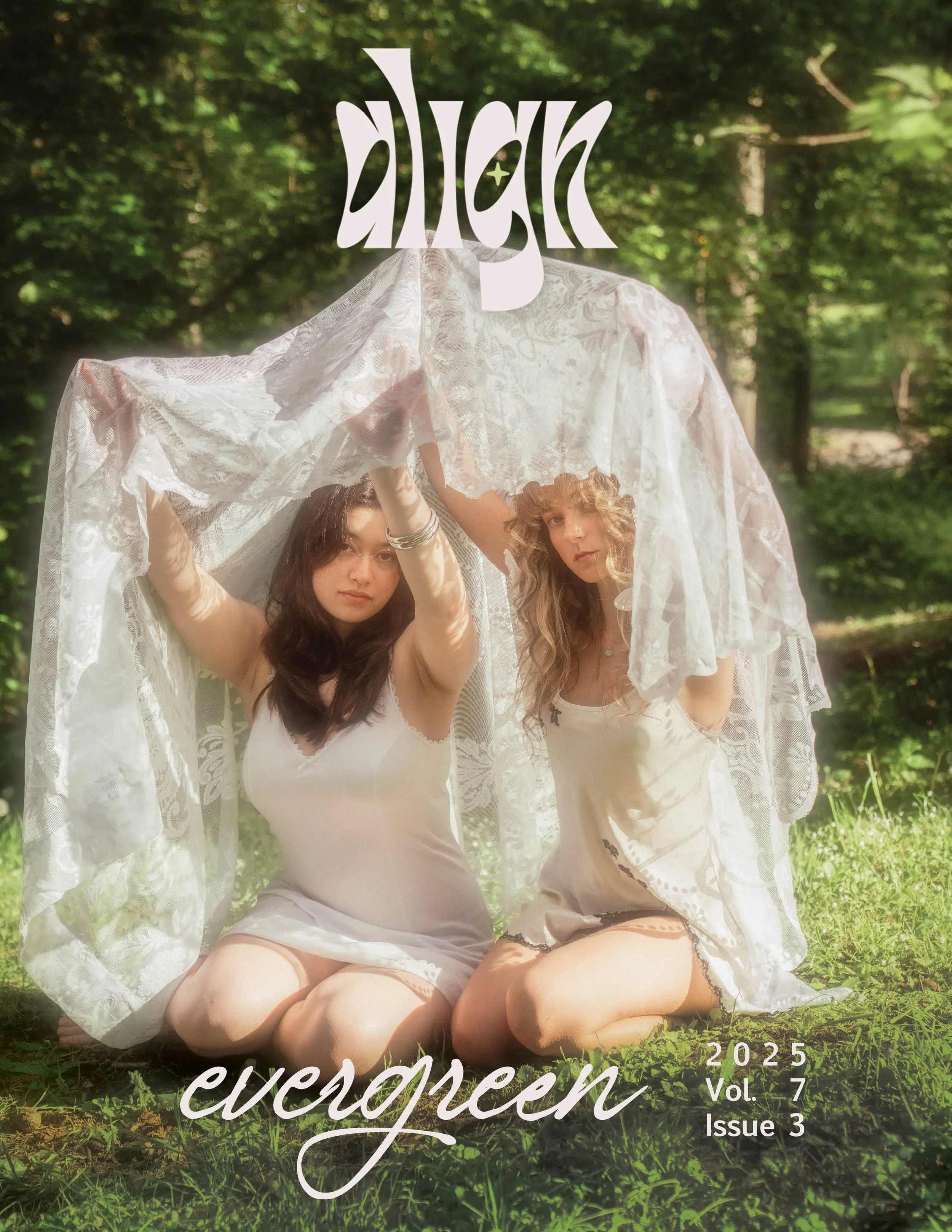 "Evergreen" Issue Cover Spring '25 - AD + Photography