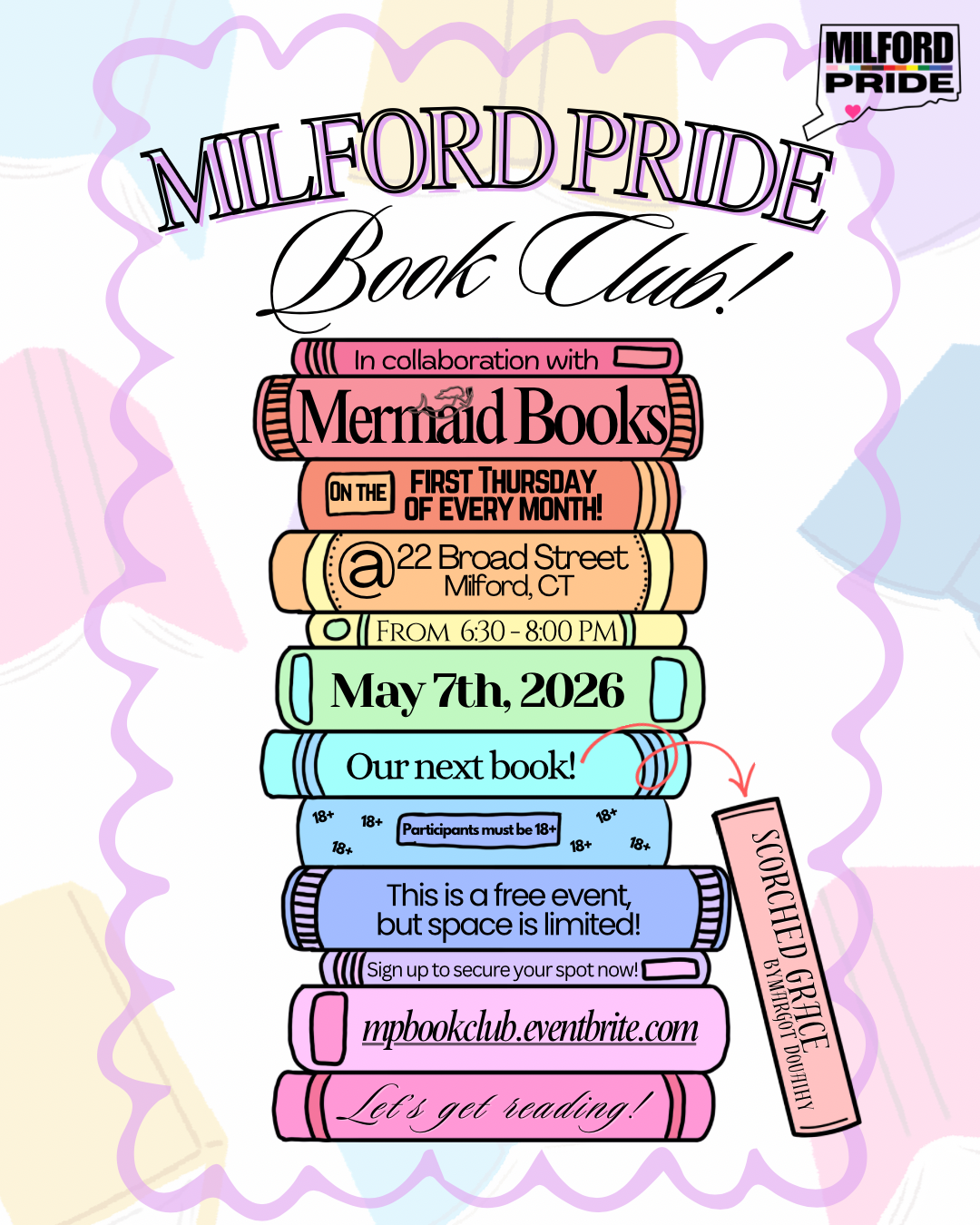 Milford Pride Book Club May 2026