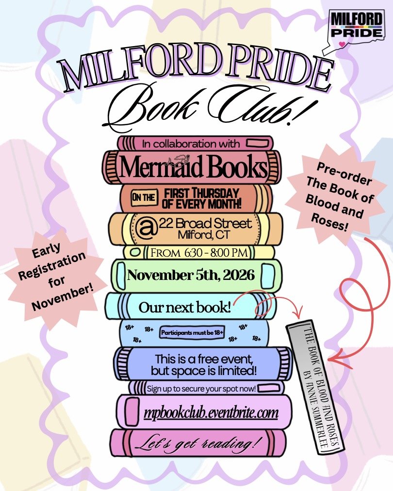 Milford Pride Book Club November 2026