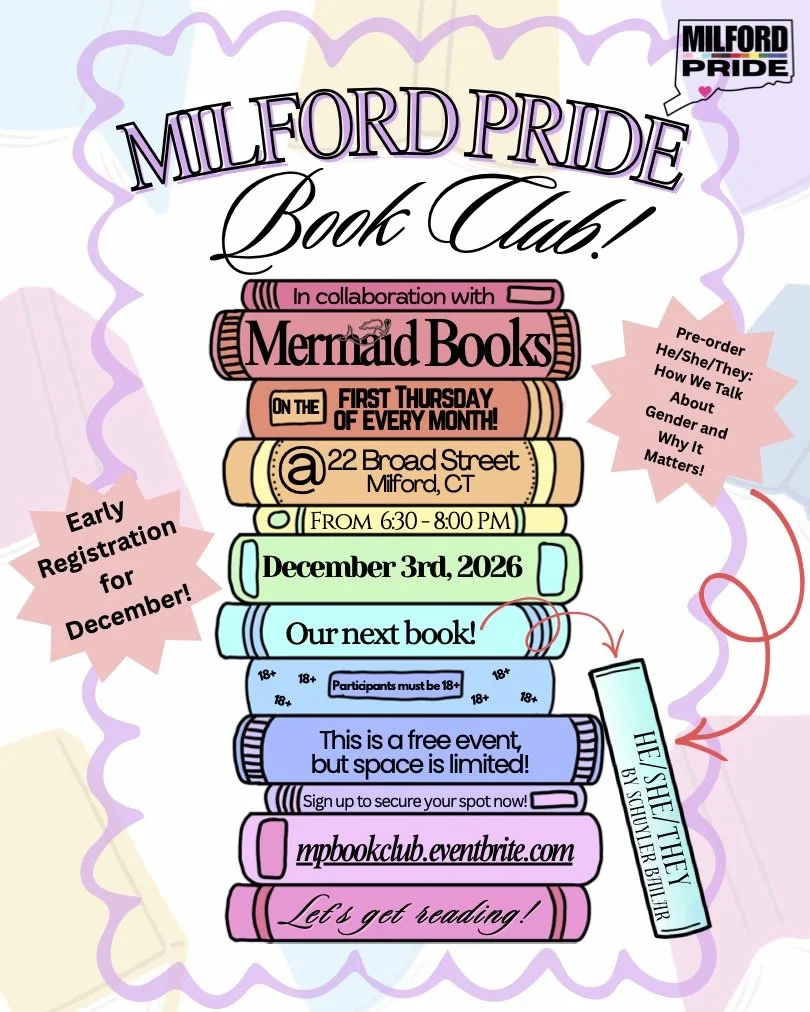 Milford Pride Book Club December 2026