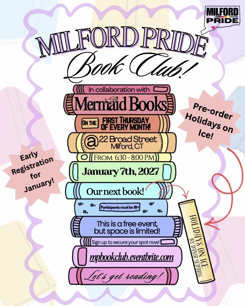 Milford Pride Book Club January 2027