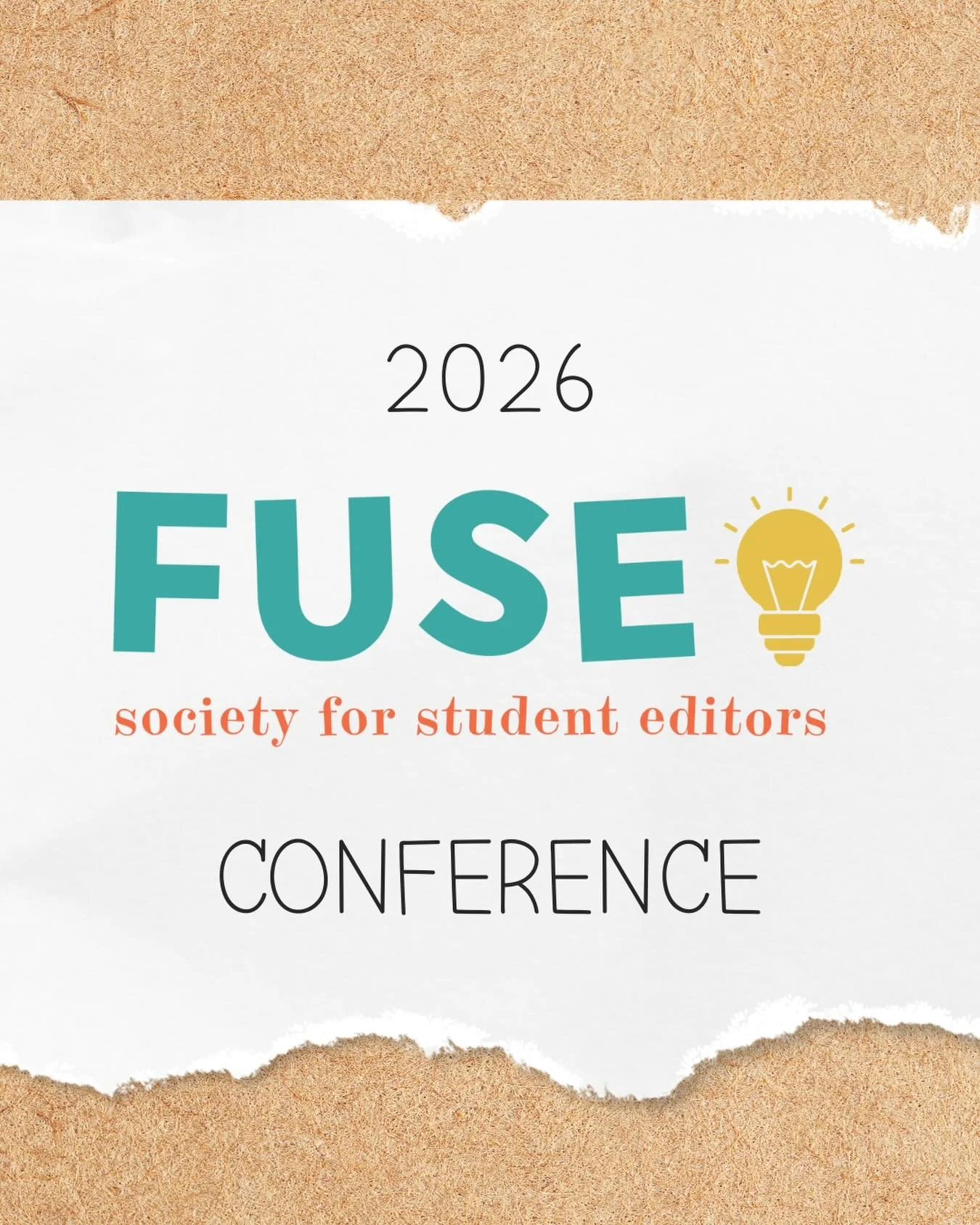 Registration for the 2026 FUSE Conference is officially open! 

The conference will be held at @susquehannau from Thursday, 3/26&ndash;Sunday, 3/29. 

Cost to attend in-person is $30 and includes a welcome reception with hors d&rsquo;oeuvres and a go