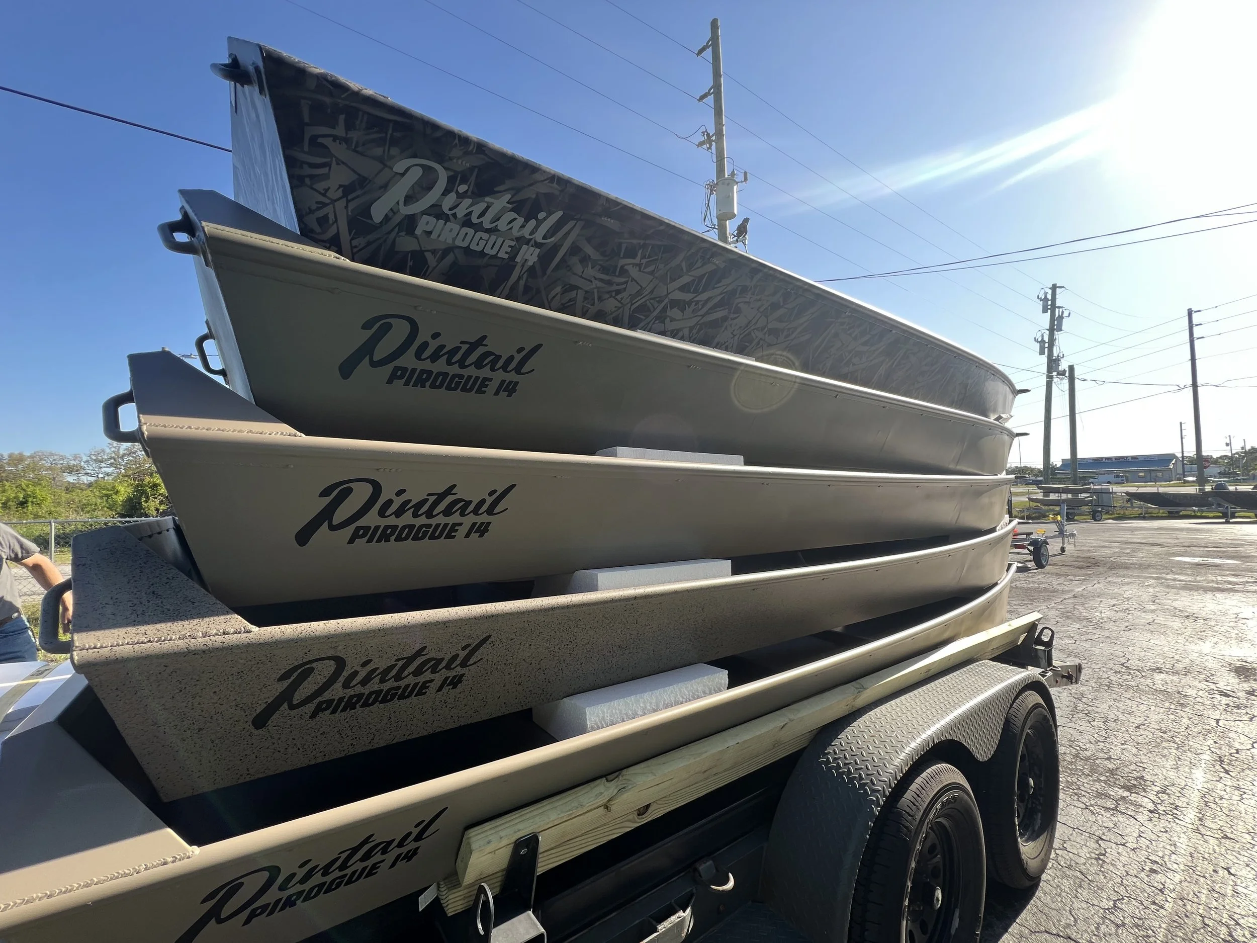 Pintail Pirogue 14' Flatback