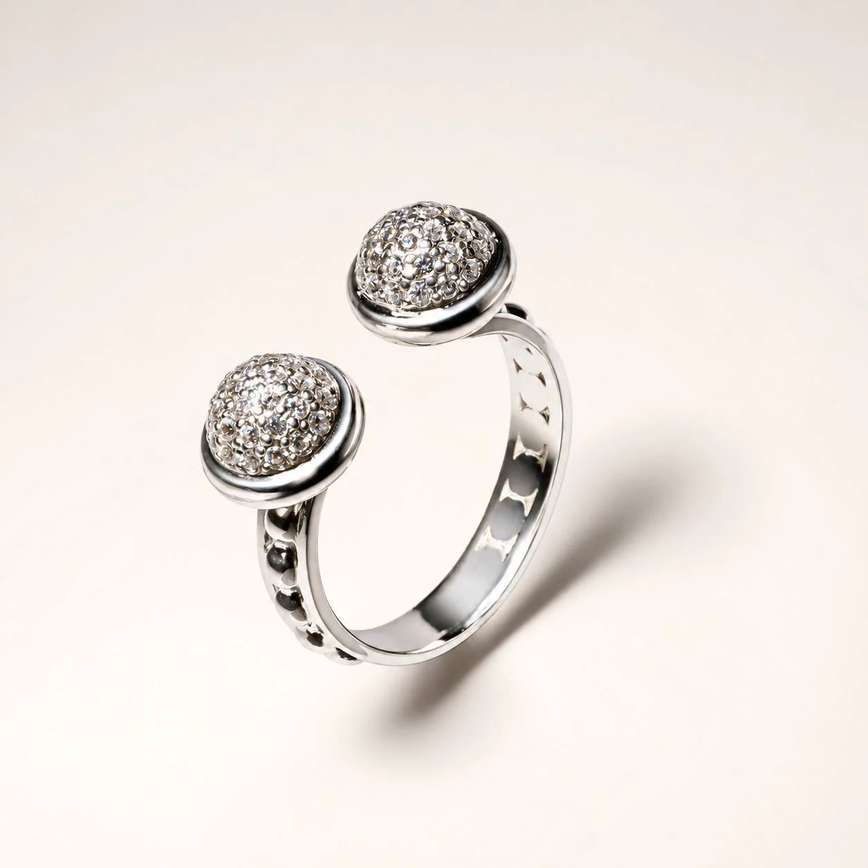 Twins ring 'Silver edition'