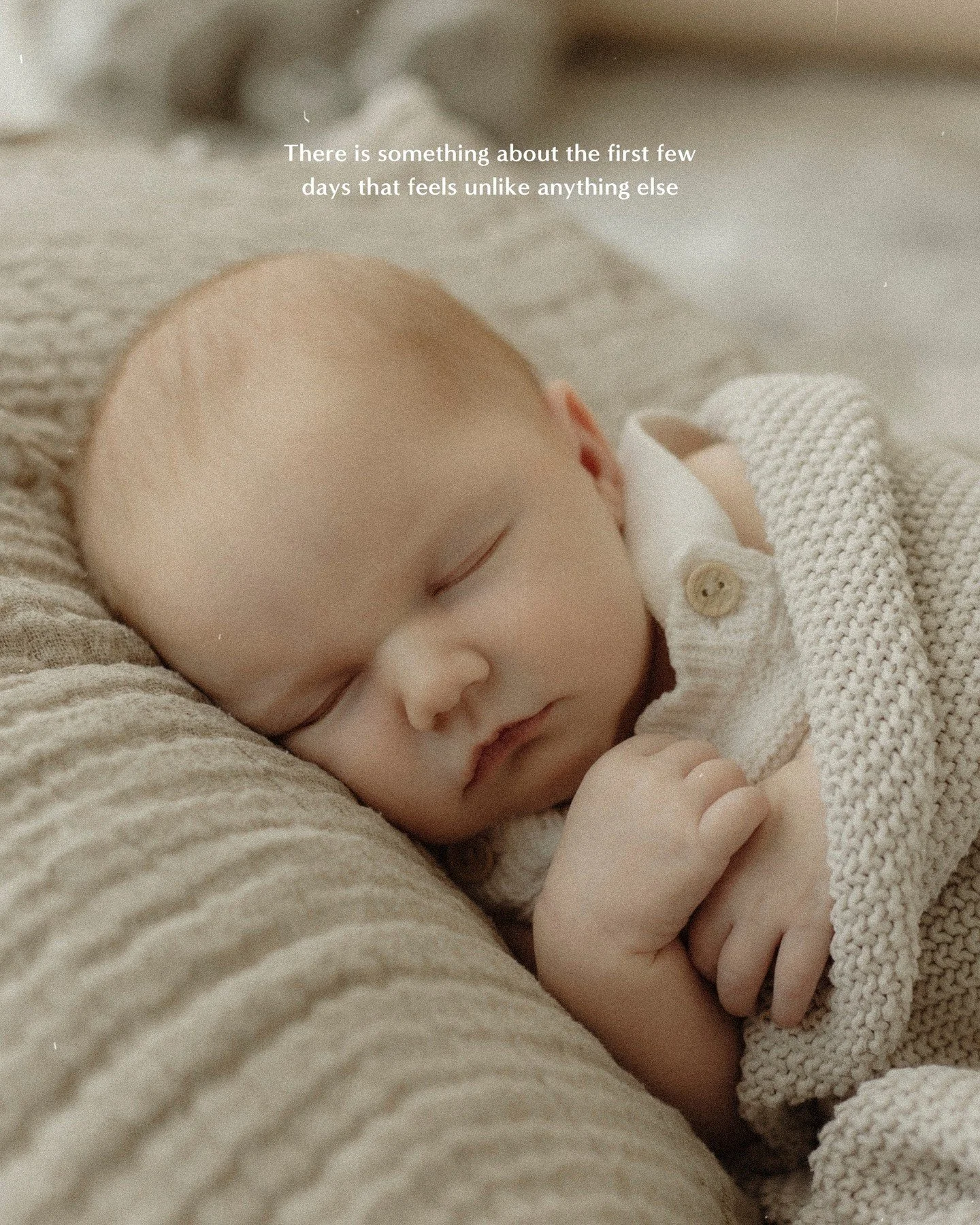 There is something about the first few days that feels unlike anything else.

Before the exhaustion has a name. Before she knows the shape of this new life quite yet. There is just this - the weight of her baby, the softness of her skin, the way her 