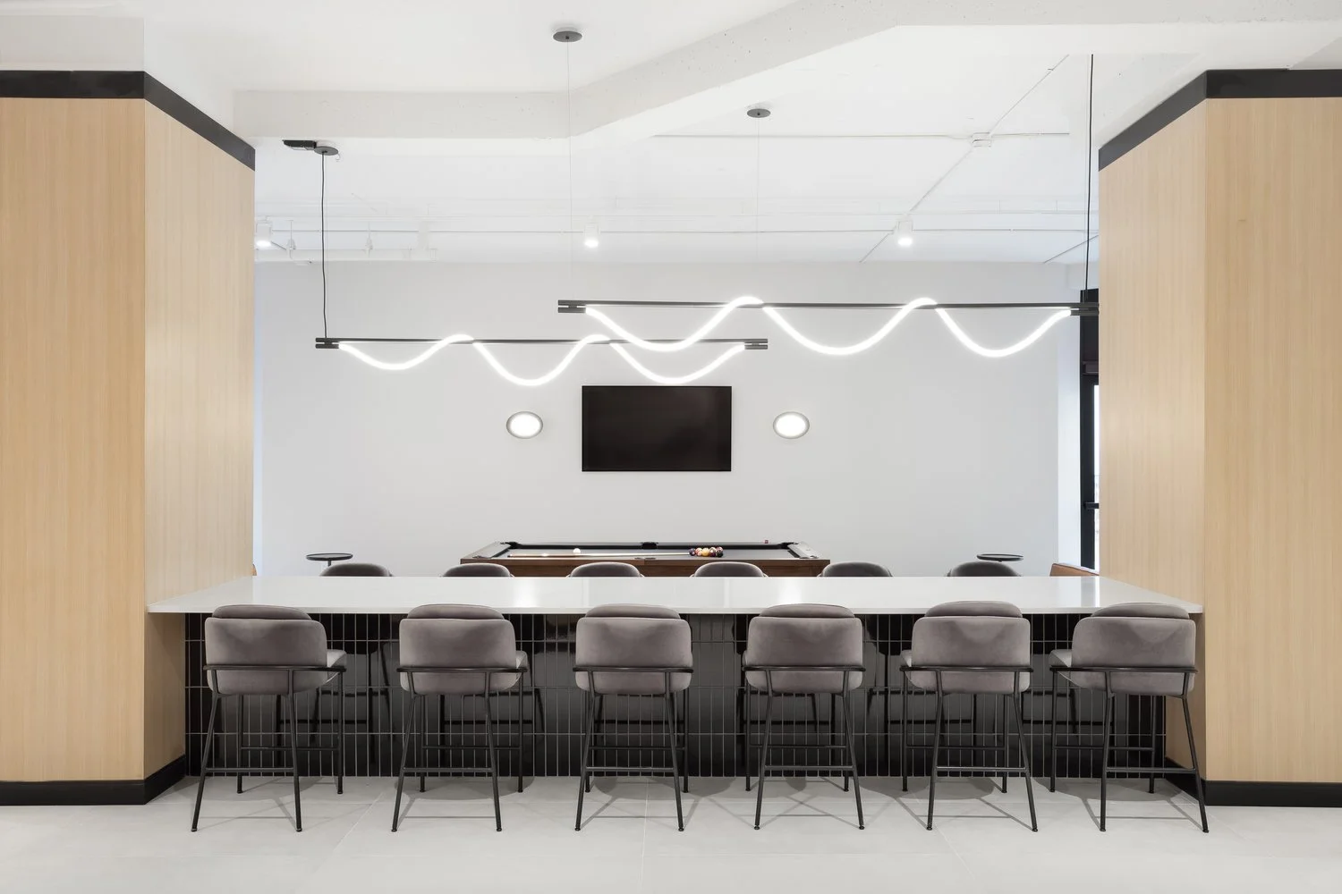 Amenity Space, multi-family amenity space by NGM Remodeling