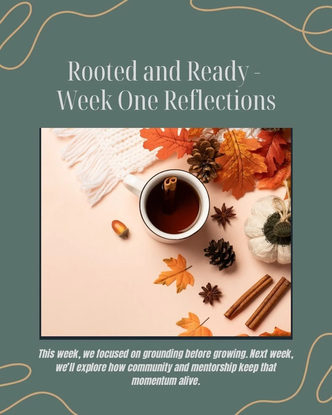 As we close the first week of October, remember &mdash; rooted growth is lasting growth. This week&rsquo;s reflection on Rooted Momentum invited us to slow down, realign, and rediscover the peace that builds progress.

If you missed the post, catch u