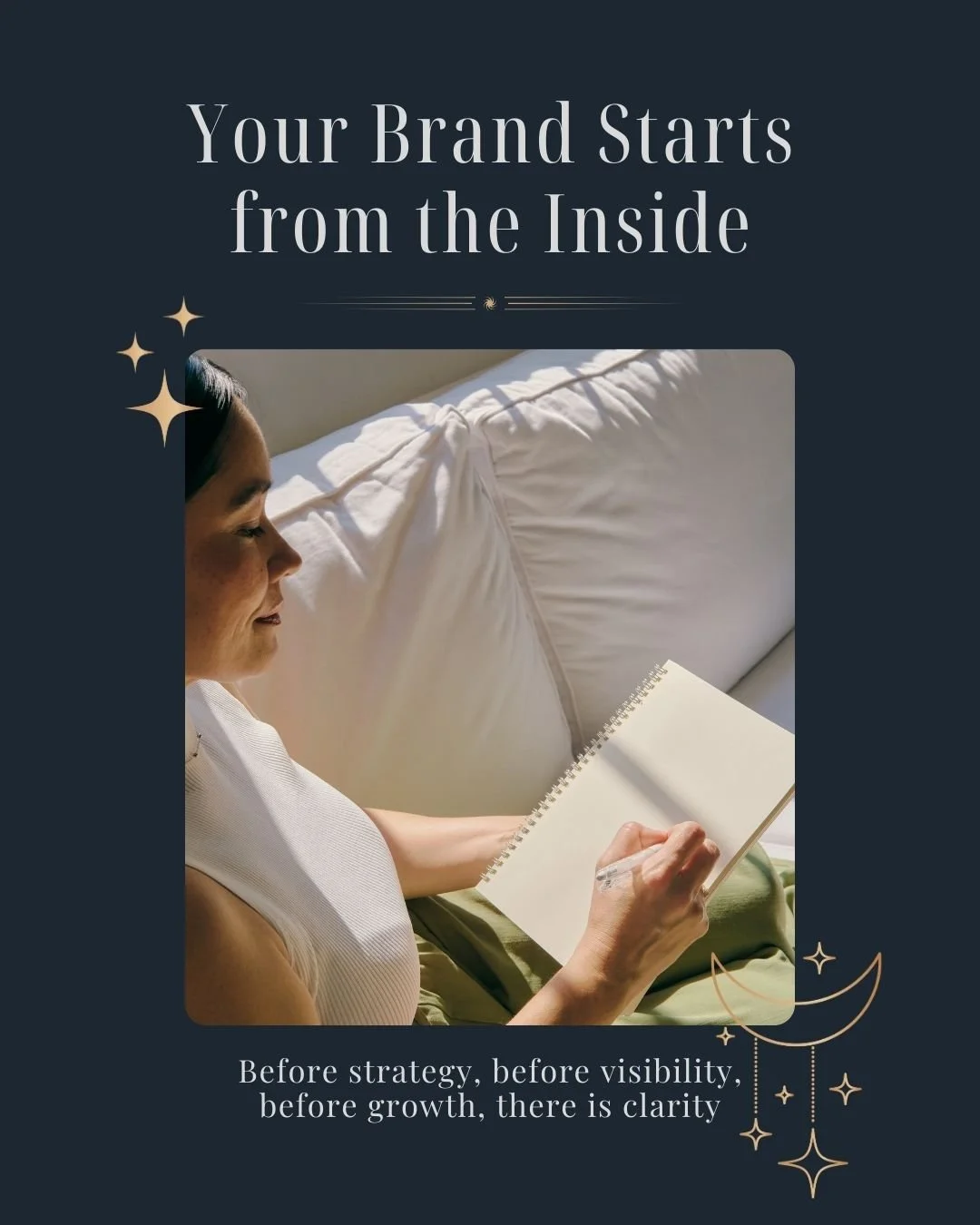 Branding conversations often jump straight to strategy. What to post. How to position. Where to show up.

But a brand that lasts isn&rsquo;t built from tactics alone. It&rsquo;s built from alignment.

Before you decide how your brand will move in the