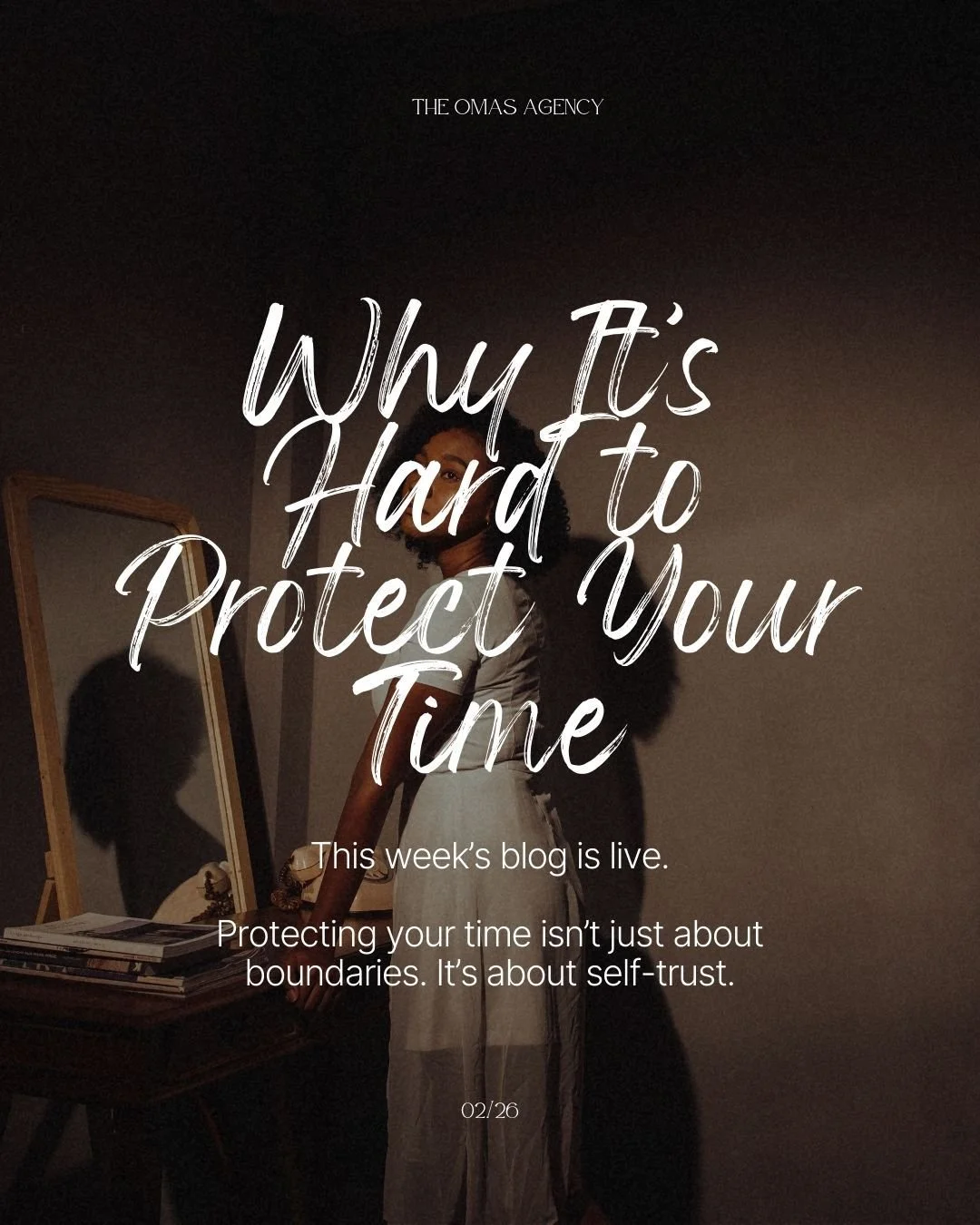 We talk a lot about boundaries like they&rsquo;re simple.

Say no.
Log off.
Stop overcommitting.

But protecting your time requires something deeper: self-trust.

You have to trust that your limits are real.
That your needs matter.
That you&rsquo;re 