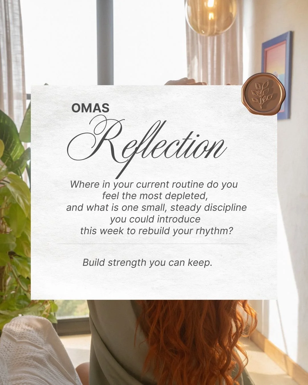 Energy is not built in dramatic resets. It&rsquo;s rebuilt through small, steady adjustments.

Before we move deeper into March&rsquo;s focus on stamina, pause long enough to answer this honestly.

Most depletion isn&rsquo;t about time. It&rsquo;s ab
