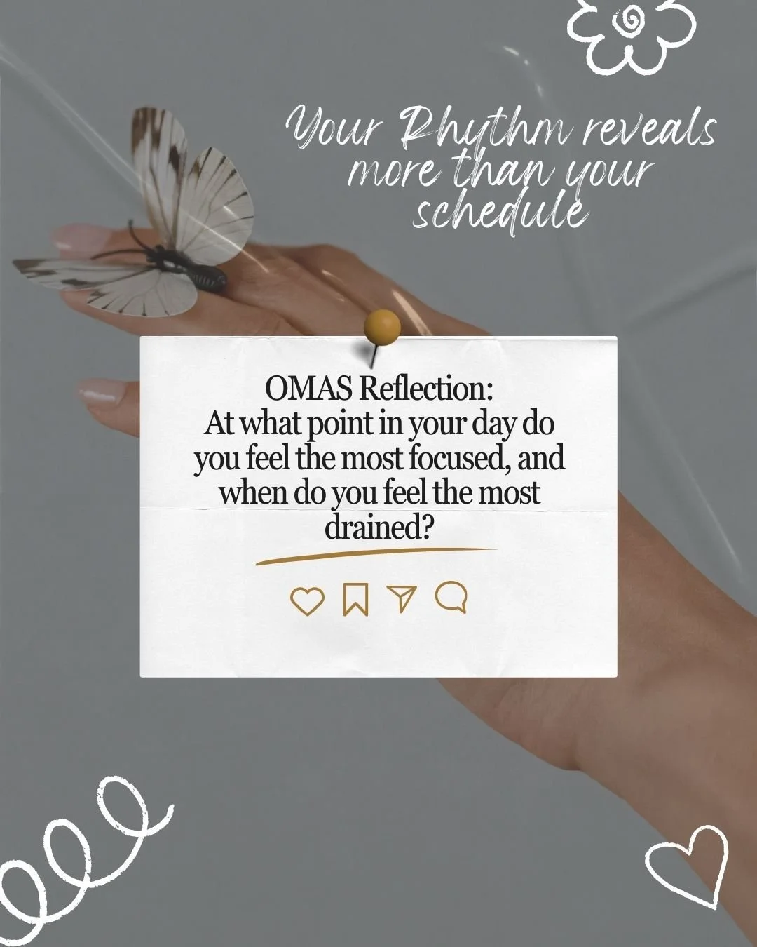This week has been about noticing before changing.

Before you try to optimize your time or increase your output, pause long enough to understand your own rhythm.

When does your energy feel steady?
When does it begin to drop?

These patterns are not
