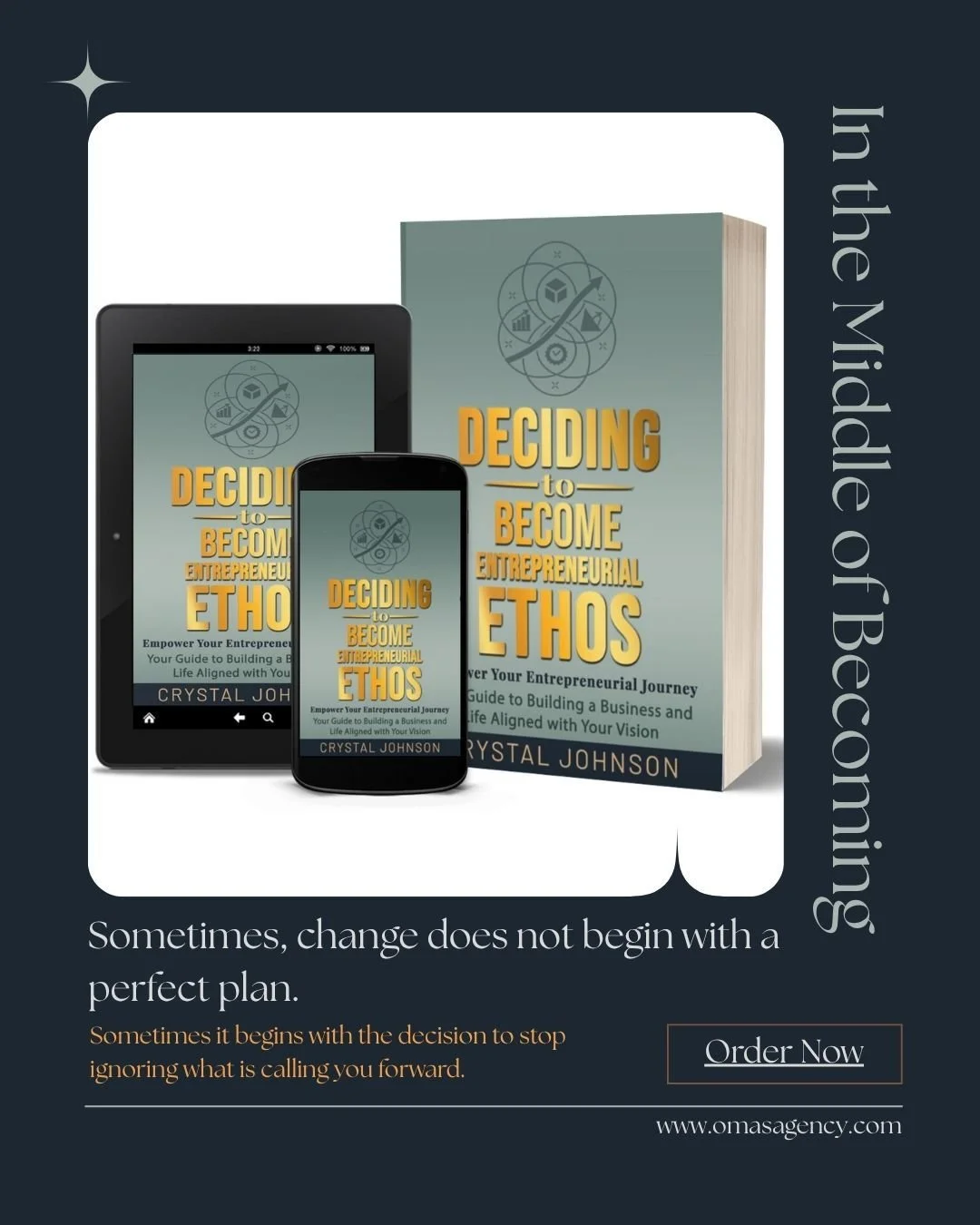 Sometimes, change does not begin with a perfect strategy.

Sometimes it begins with the quiet decision to stop ignoring what is calling you forward.

If this week&rsquo;s blog resonated with you, Deciding to Become is a meaningful companion for this 