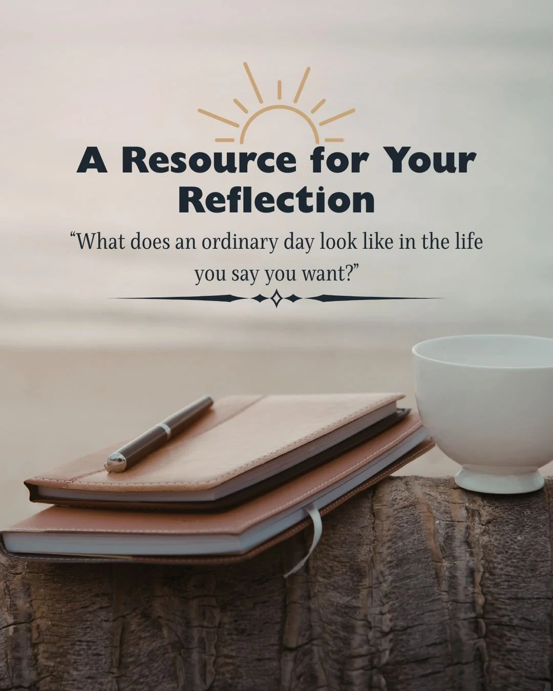 Sometimes clarity begins when we stop thinking only in terms of goals and start imagining the life around them.

What does an ordinary day look like in the life you say you want?

This week&rsquo;s reflection on the blog is paired with a free Entrepr