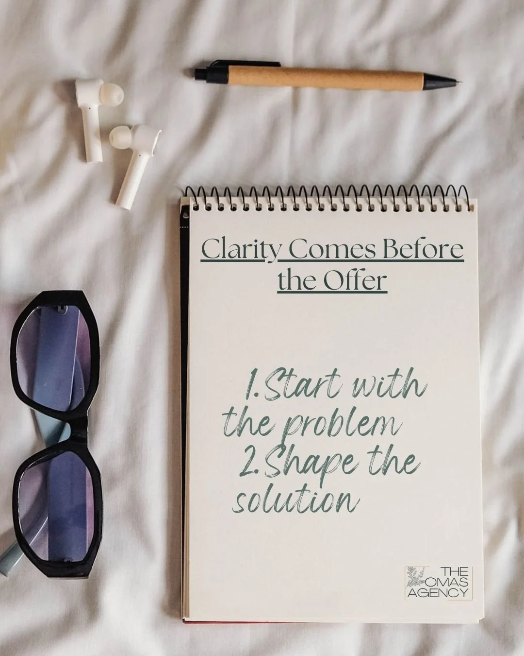 Sometimes the offer feels unclear because the idea is not fully shaped yet.

Not because the business is wrong.
Not because you are behind.
Not because someone else is already doing it better.

Sometimes you simply need to slow down and ask better qu