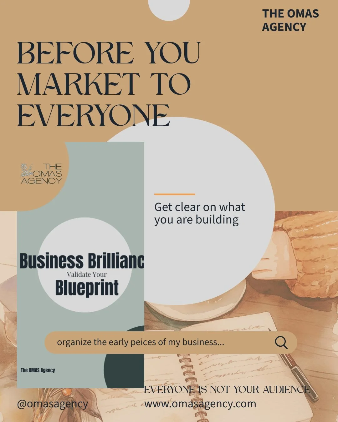 One of the reasons &ldquo;everyone&rdquo; becomes the audience is because the business idea still needs more room to settle.

Sometimes the product is clear, but the person it serves is not.

Sometimes the audience feels clear, but the message is sti
