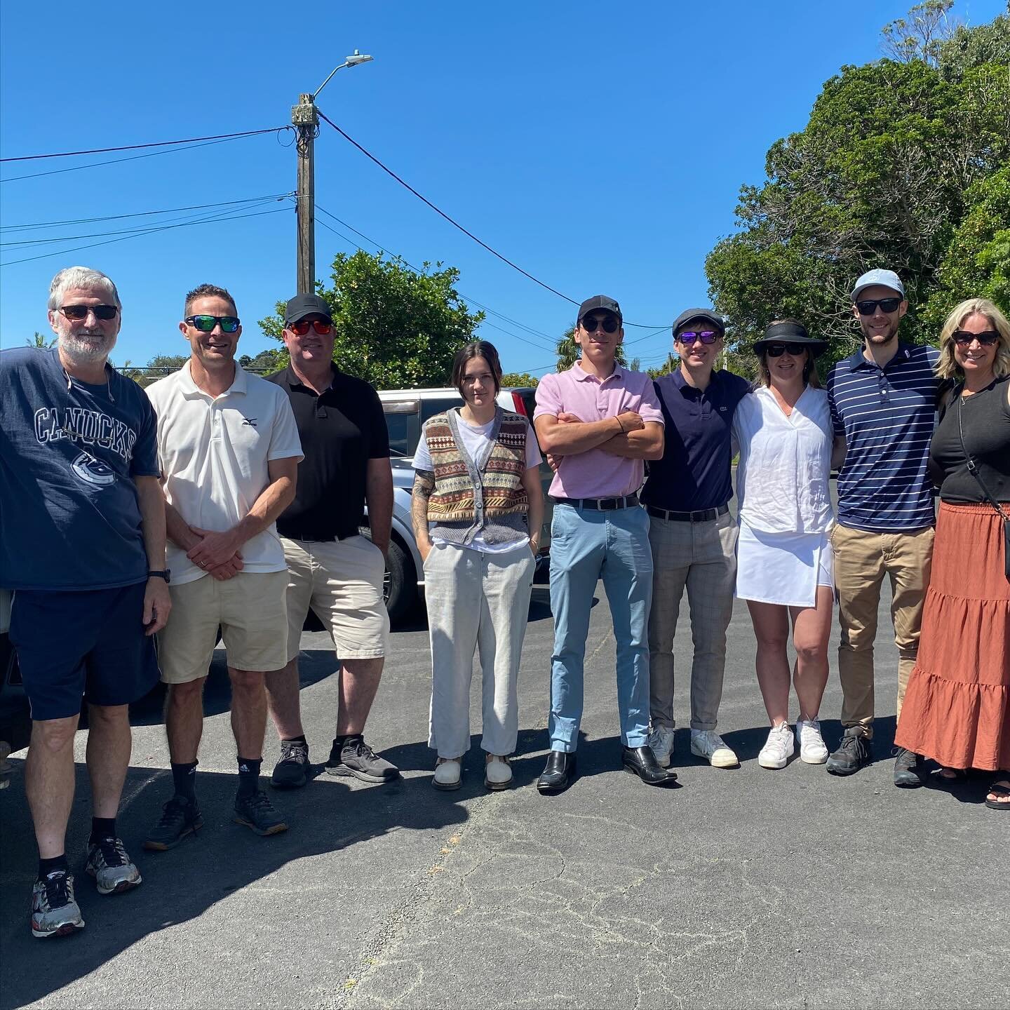 The Kinetic Rodney team after an (early) end of year golf game! ⛳️