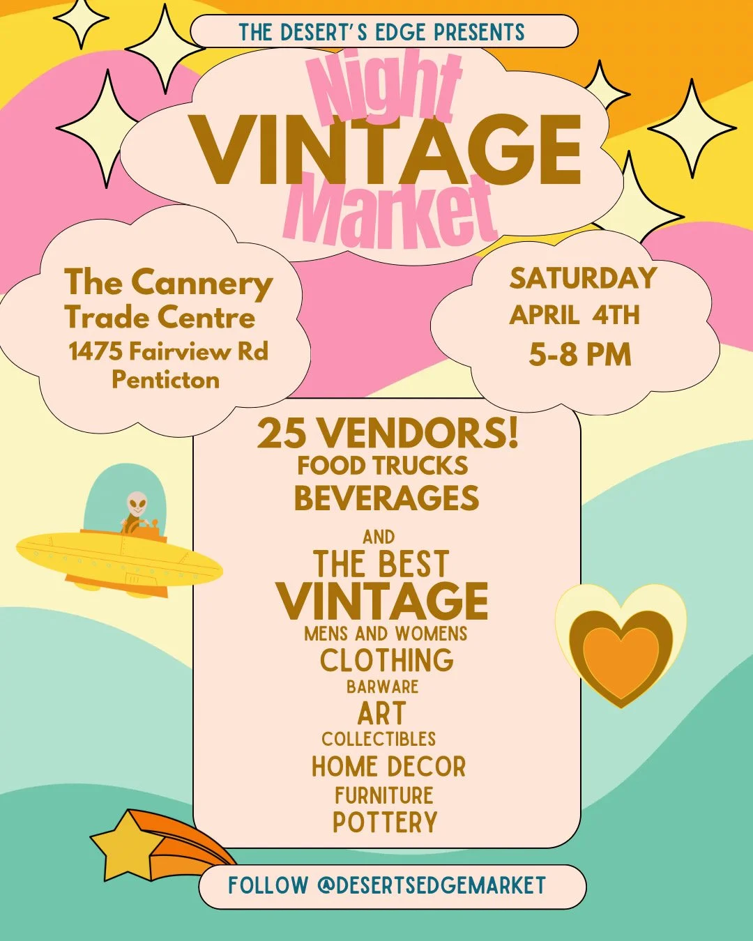 The Desert’s Edge Vintage Night Market