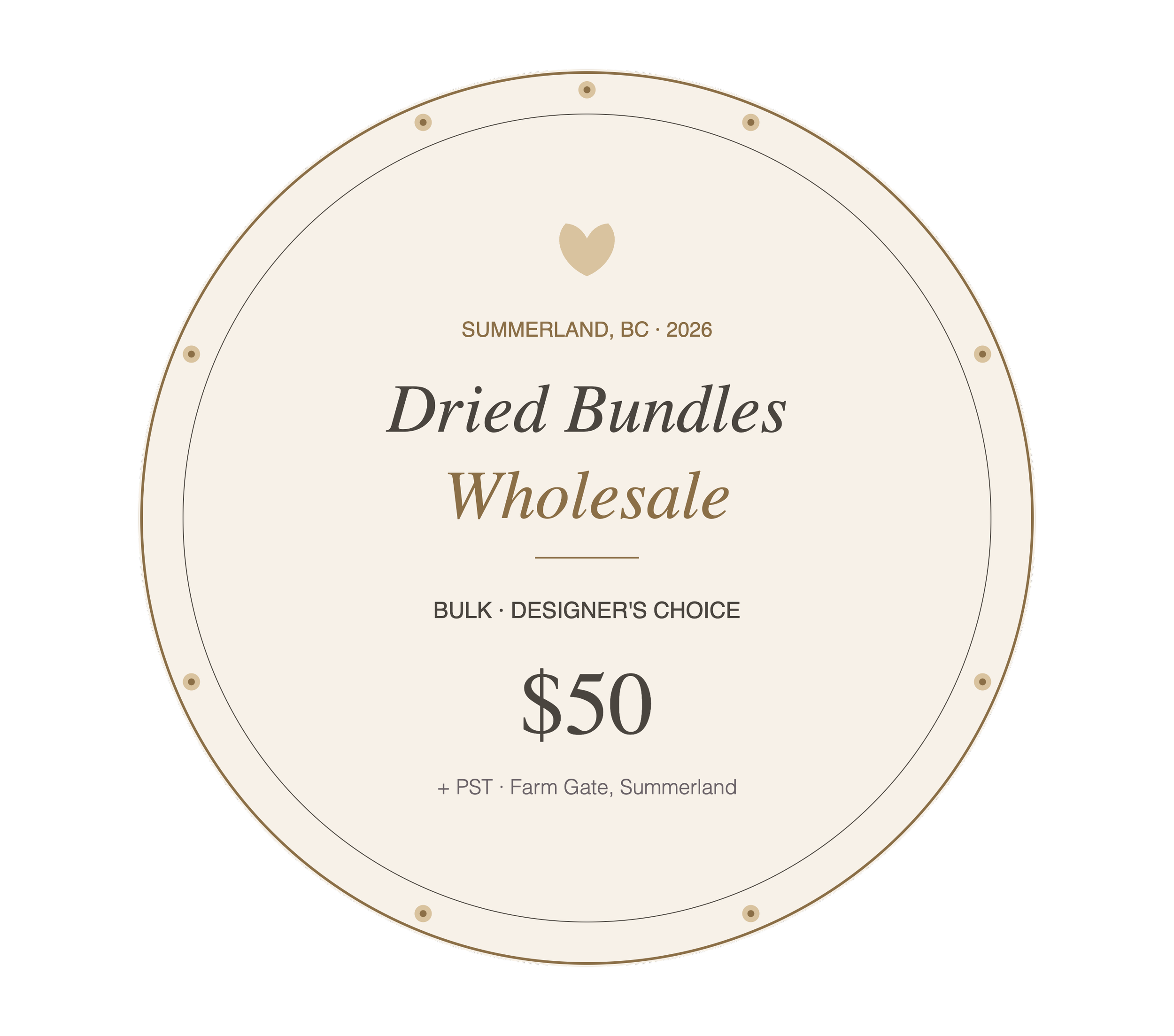 Dried Bundles Wholesale