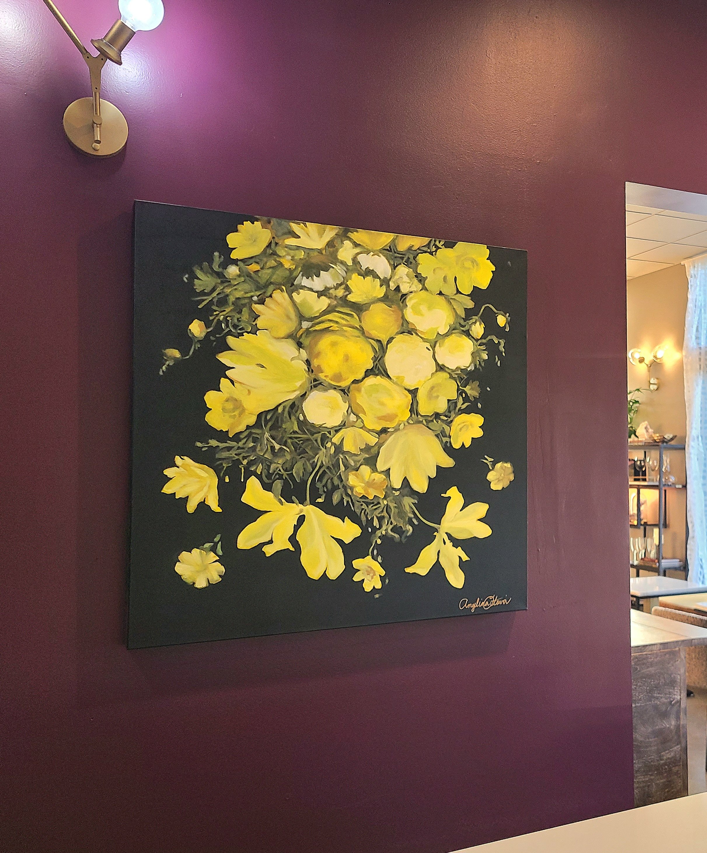 The Dundee Hotel’s commission
36in 36in x2.5in 