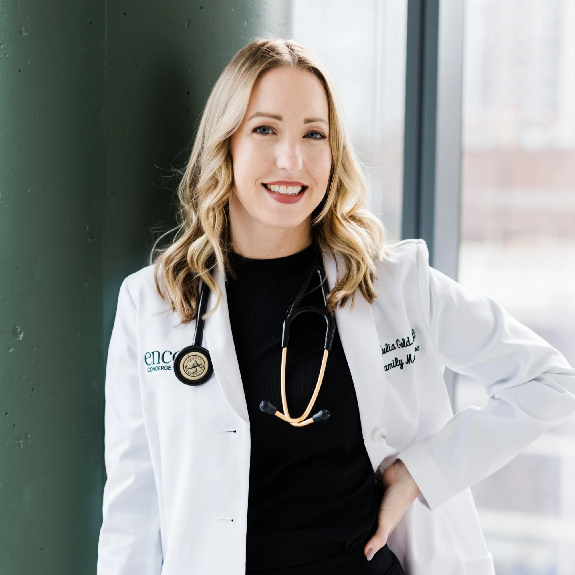 Dr. Julia Gold, board-certified family medicine physician at Encore Concierge Medicine in Chicago
