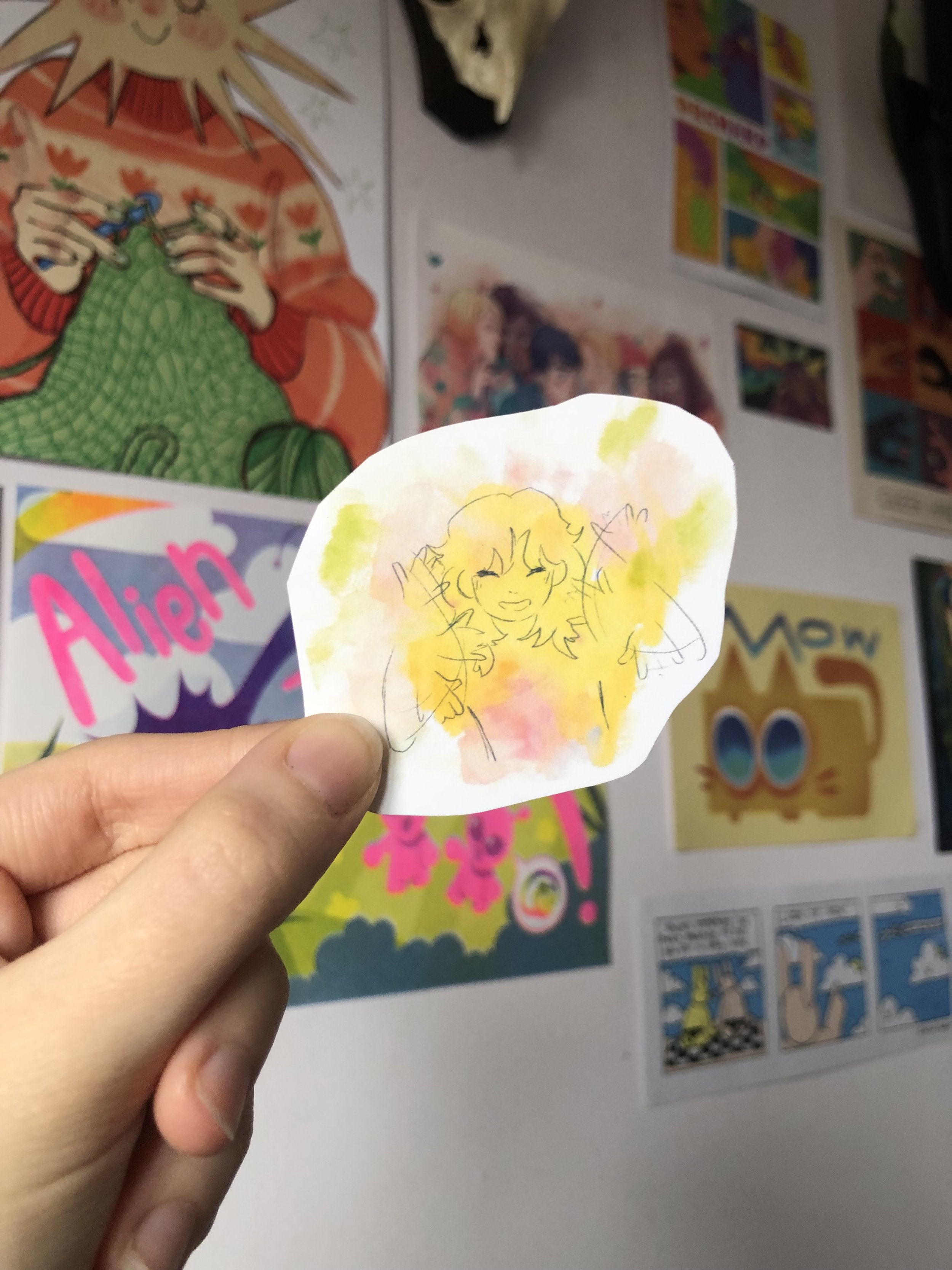 Stimming sticker