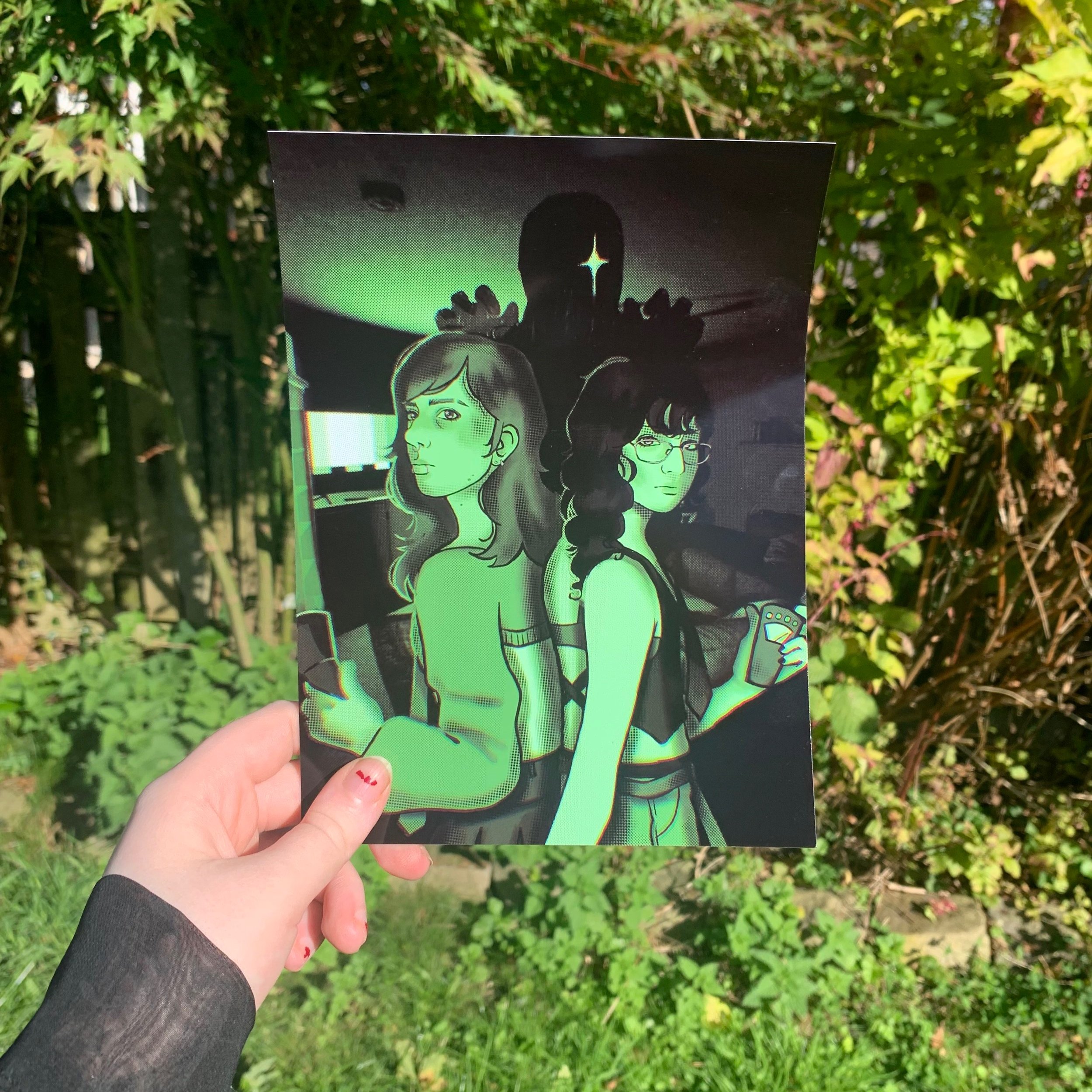 Ghost hunting print