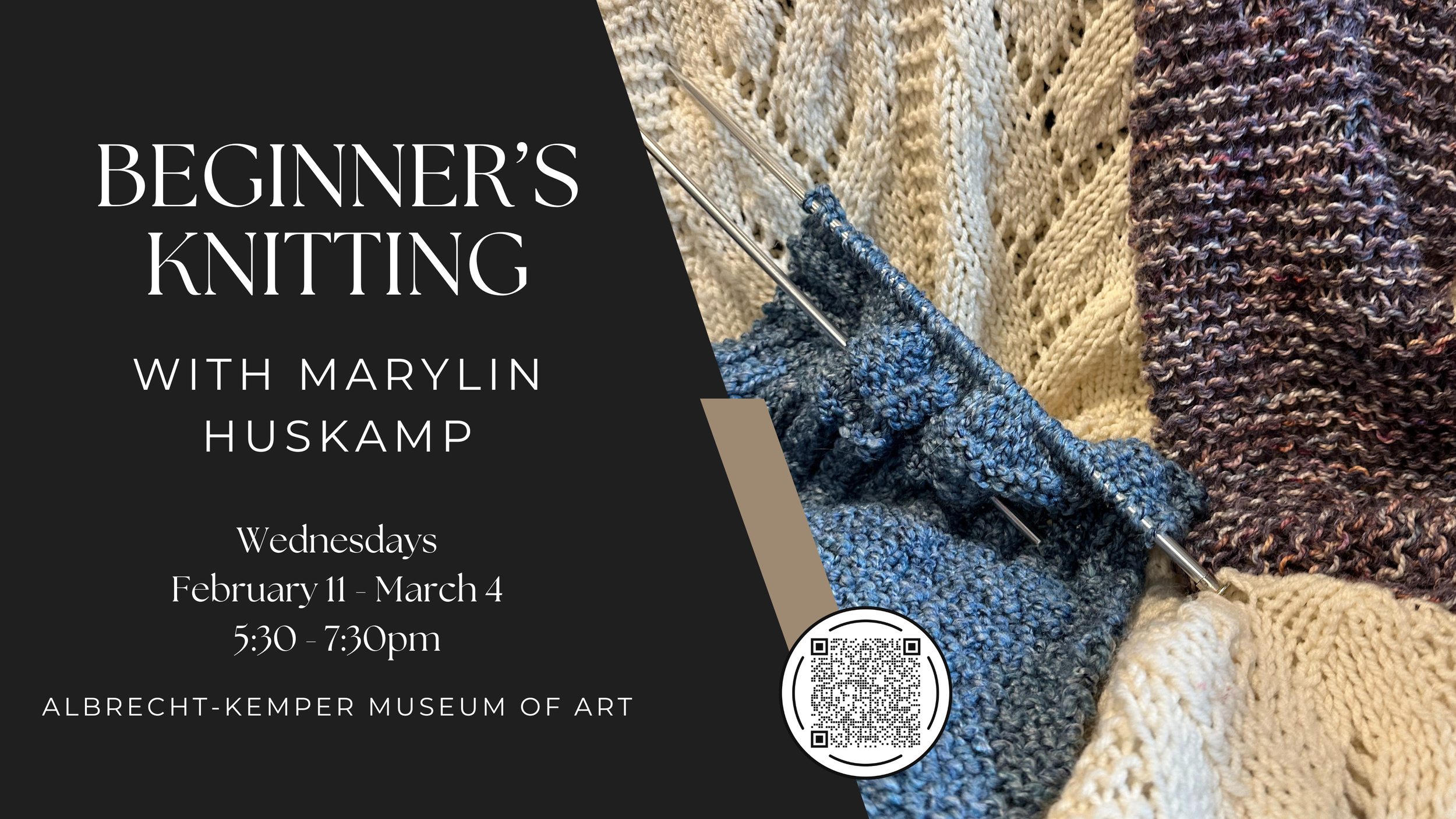 Beginner's Knitting with Marylin Huskamp
