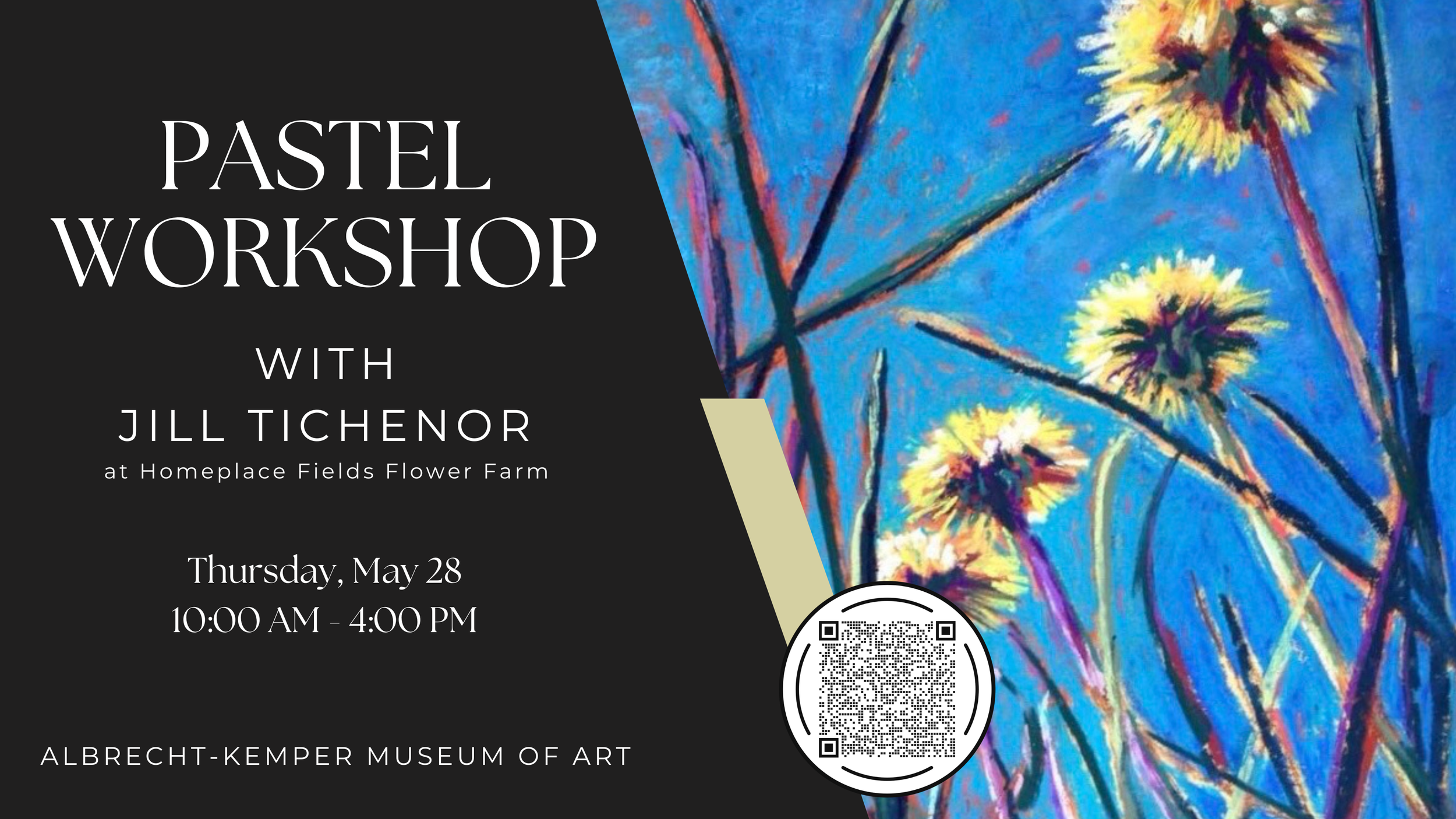 Pastel Workshop with Jill Tichenor at Homeplace Fields Flower Farm