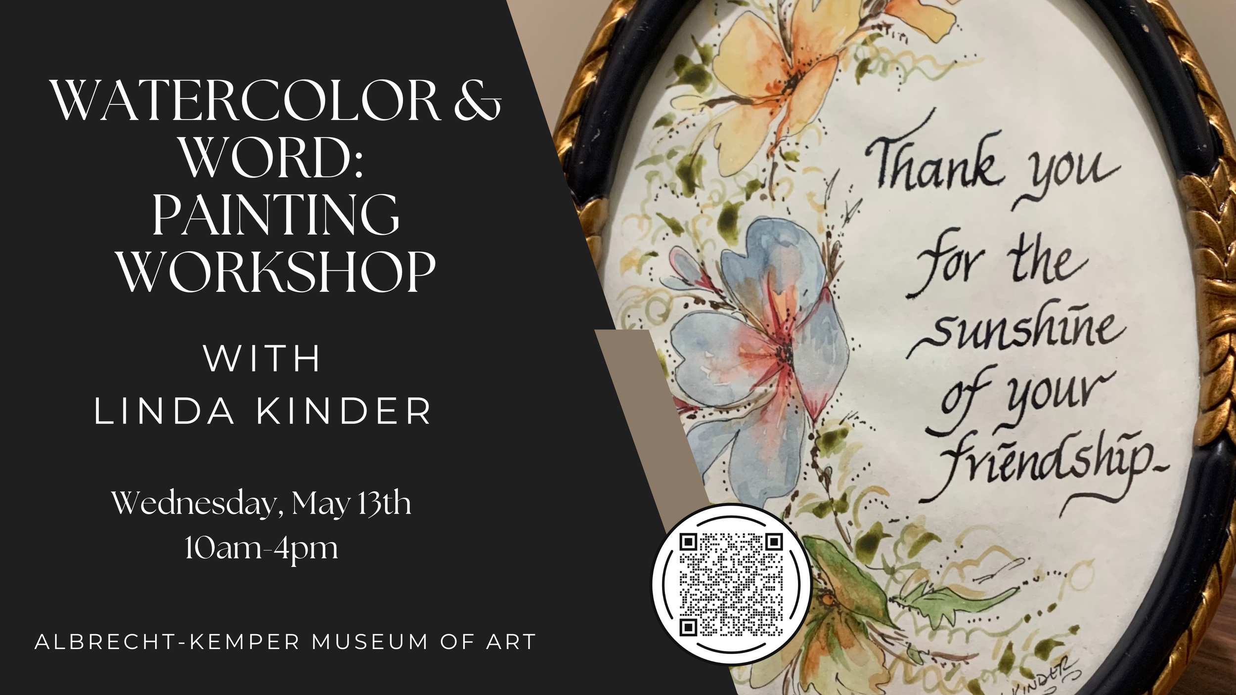 Watercolor &amp; Word: Painting Workshop with Linda Kinder