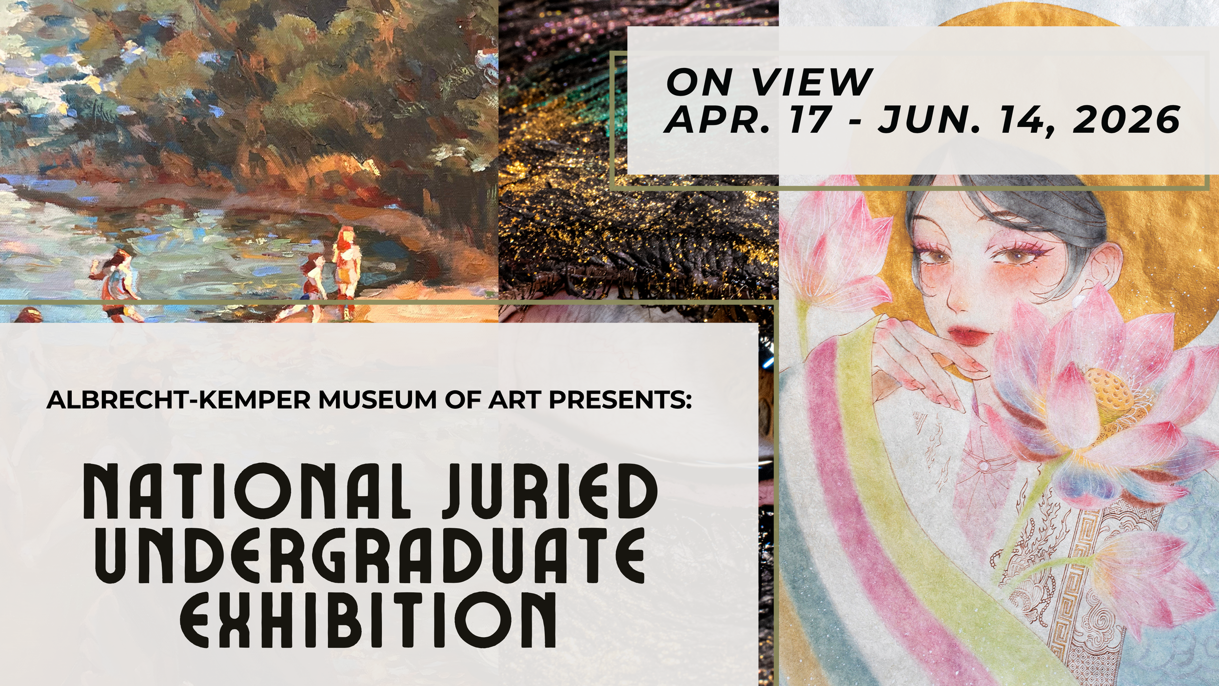 National Juried Undergraduate Exhibition Opening