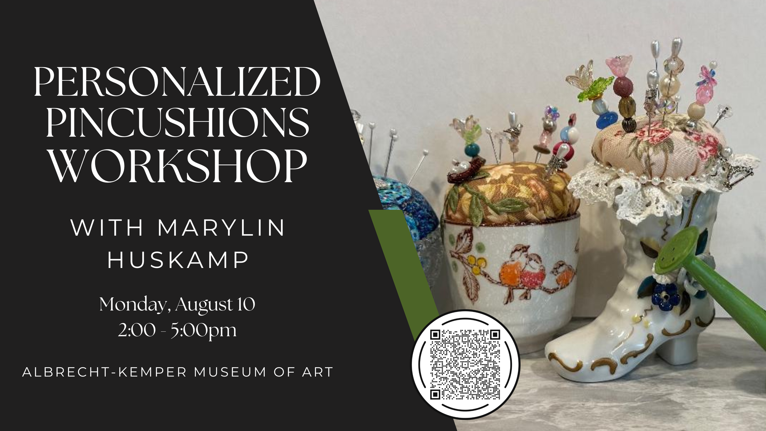 Personalized Pincushions Workshop with Marylin Huskamp